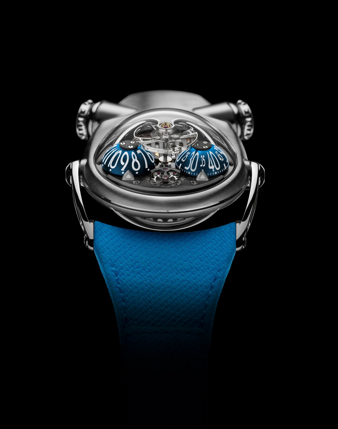 Mb and F HM10 Bulldog Titanium watch