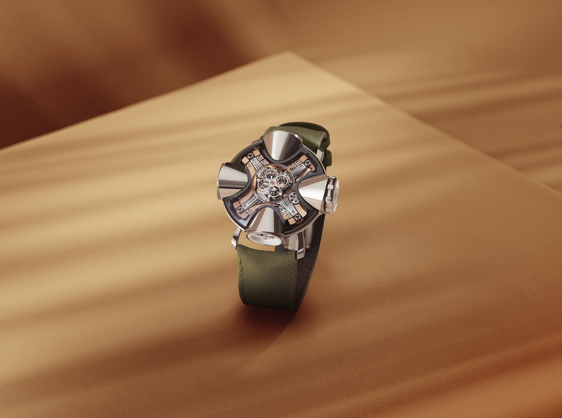 MB&F HM11 Architect Red Gold Edition - View 3