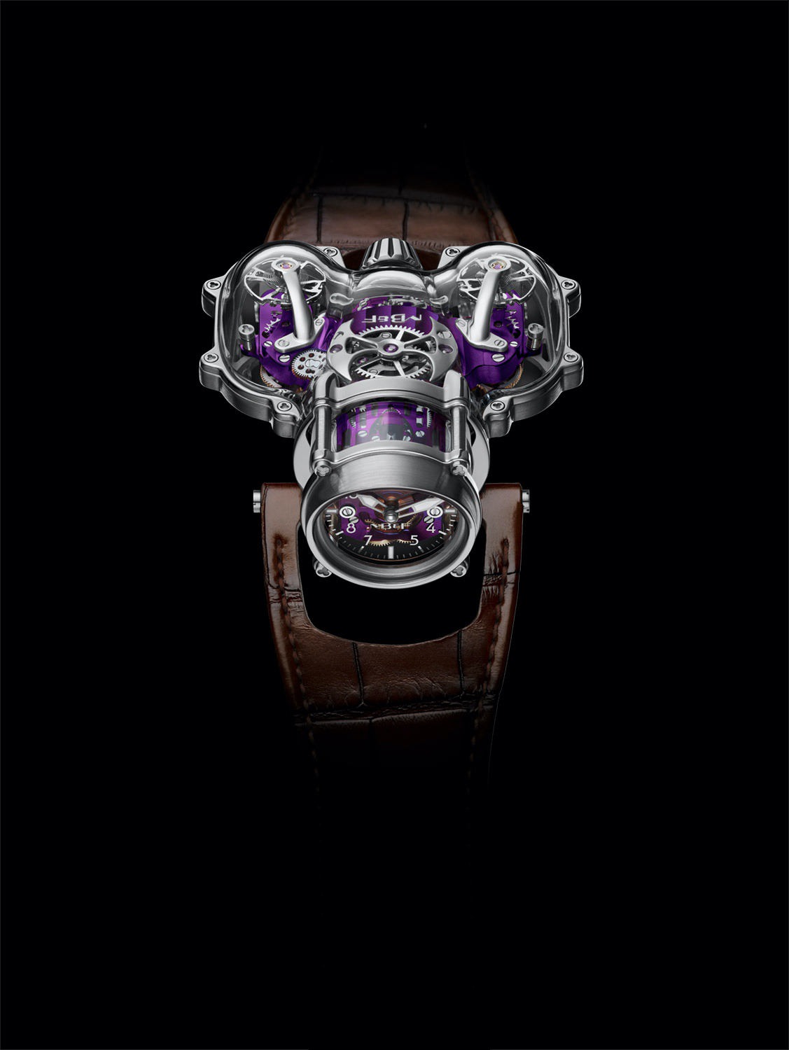 Mb and F HM9-SV WG / Purple watch