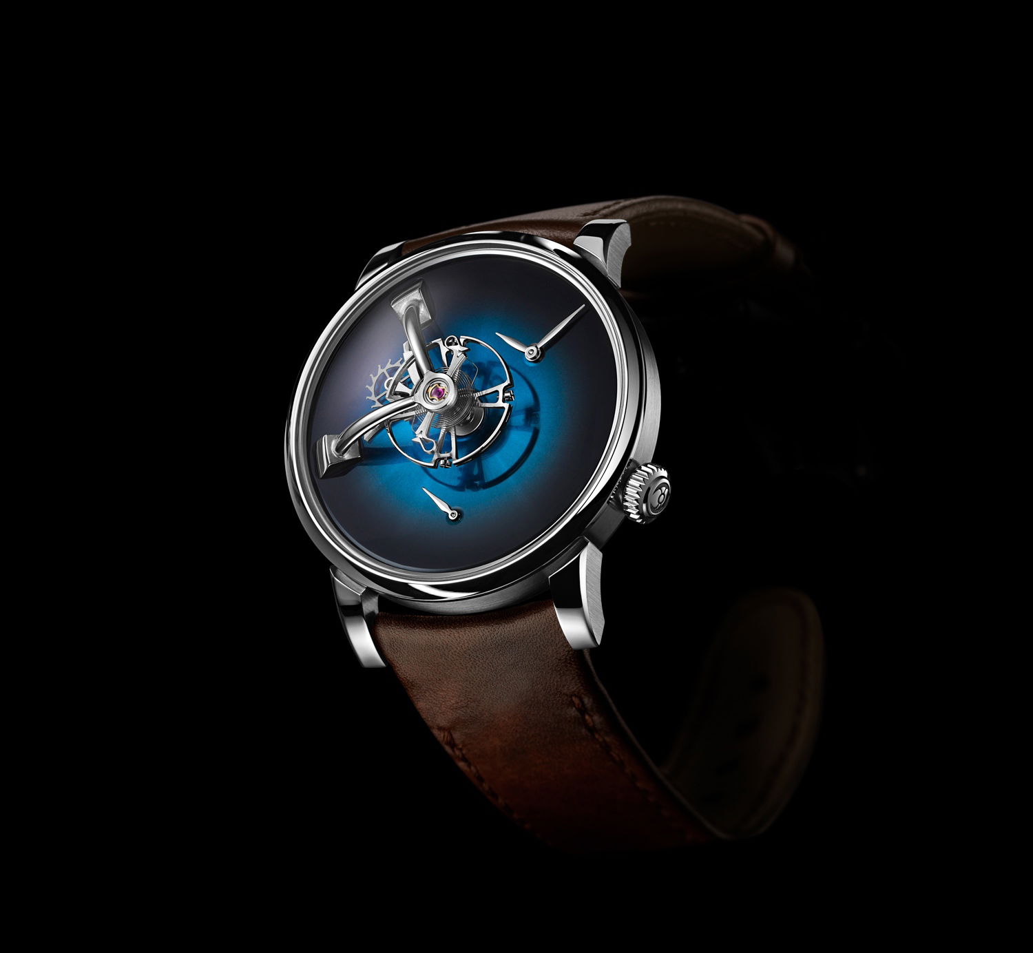 MB&F LM101 MB&F x H. Moser Funky Blue - View 3