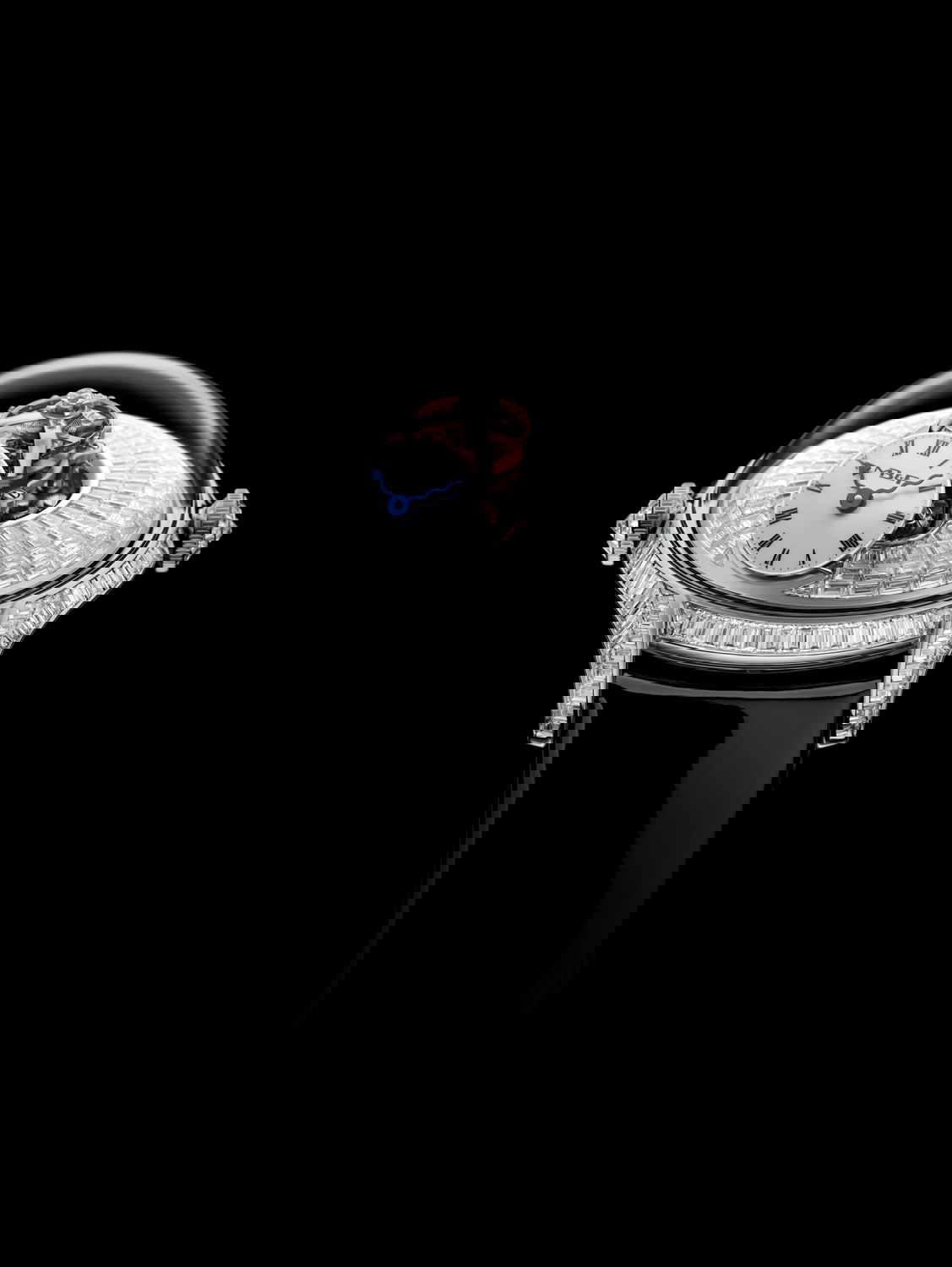 MB&F LM Flying T Baguette luxury timepiece - detailed view