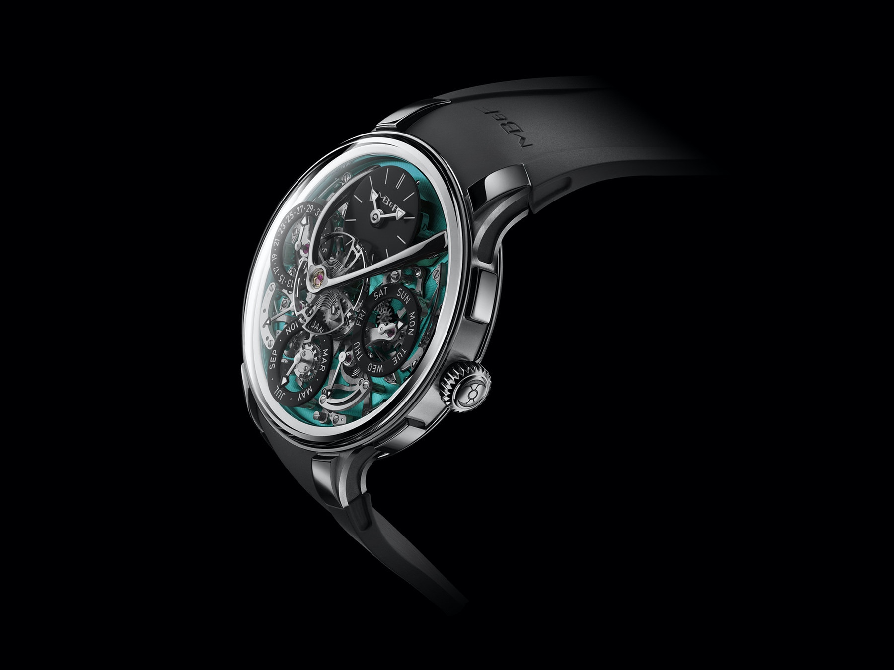 MB&F LM Perpetual EVO Green - View 3