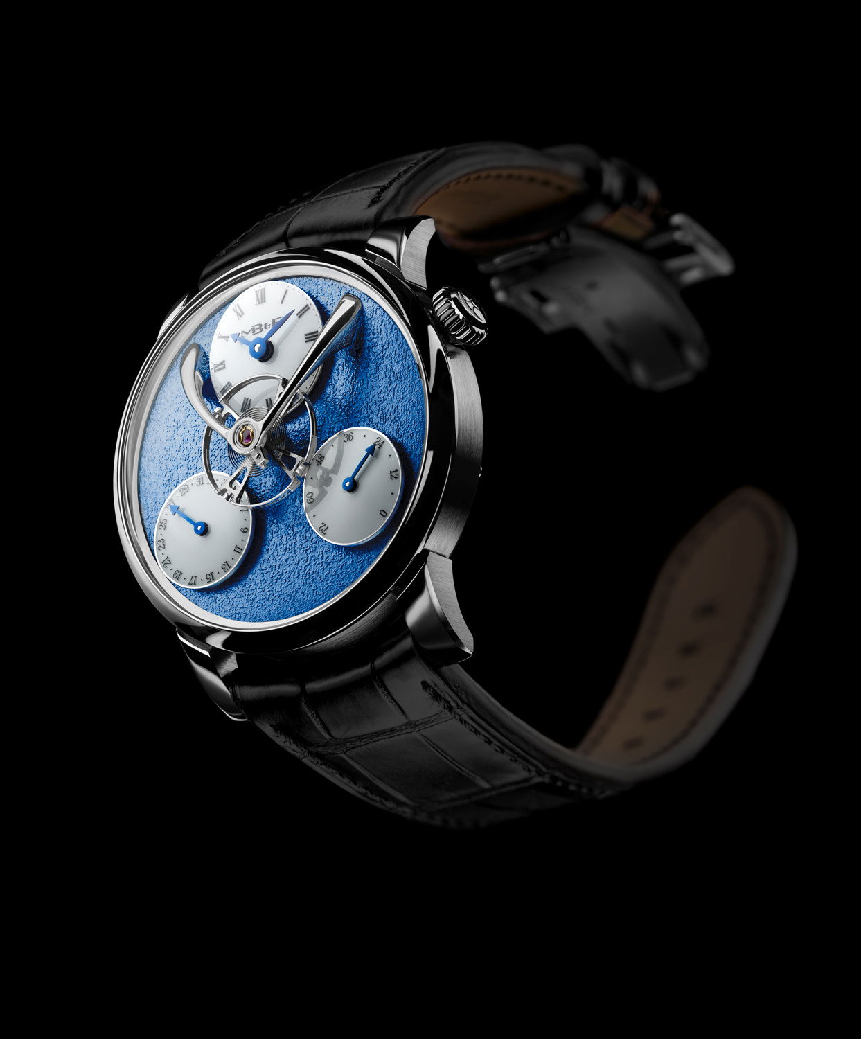 MB&F LM Split Escapement Blue - View 2