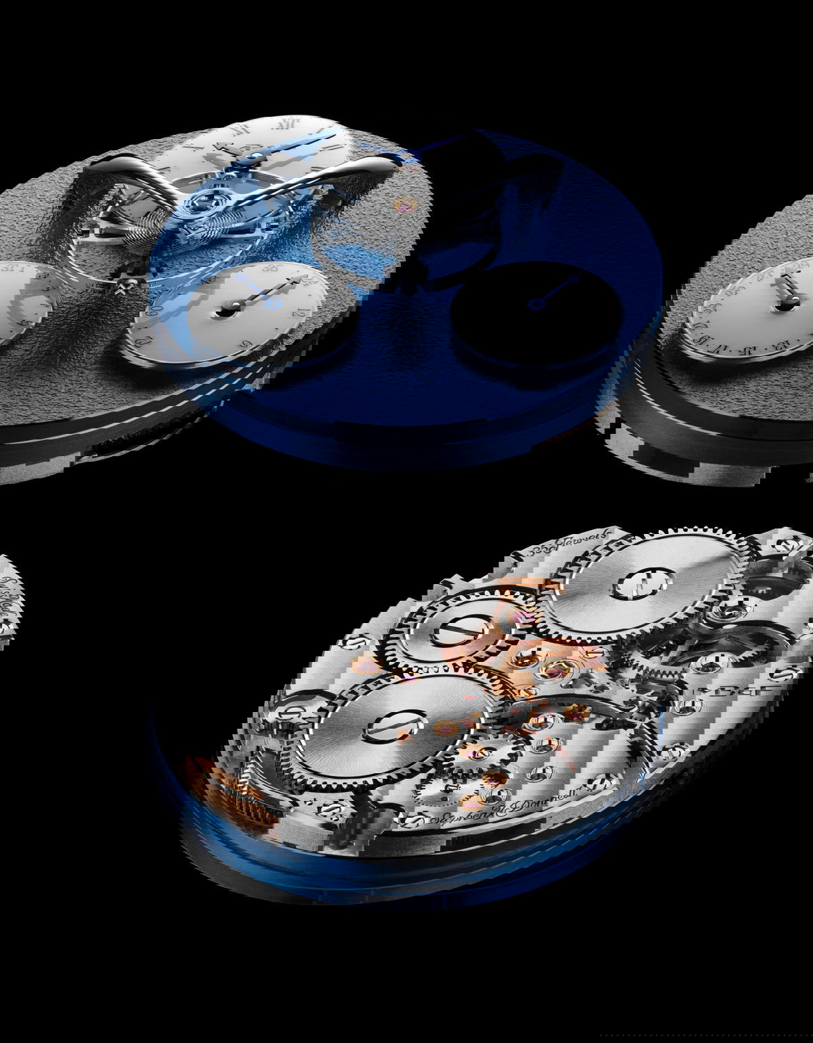MB&F LM Split Escapement Blue - View 3