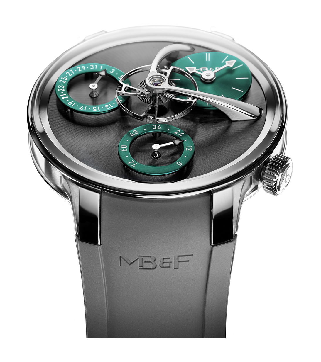 MB&F LM Split Escapement EVO Taipei luxury timepiece - detailed view