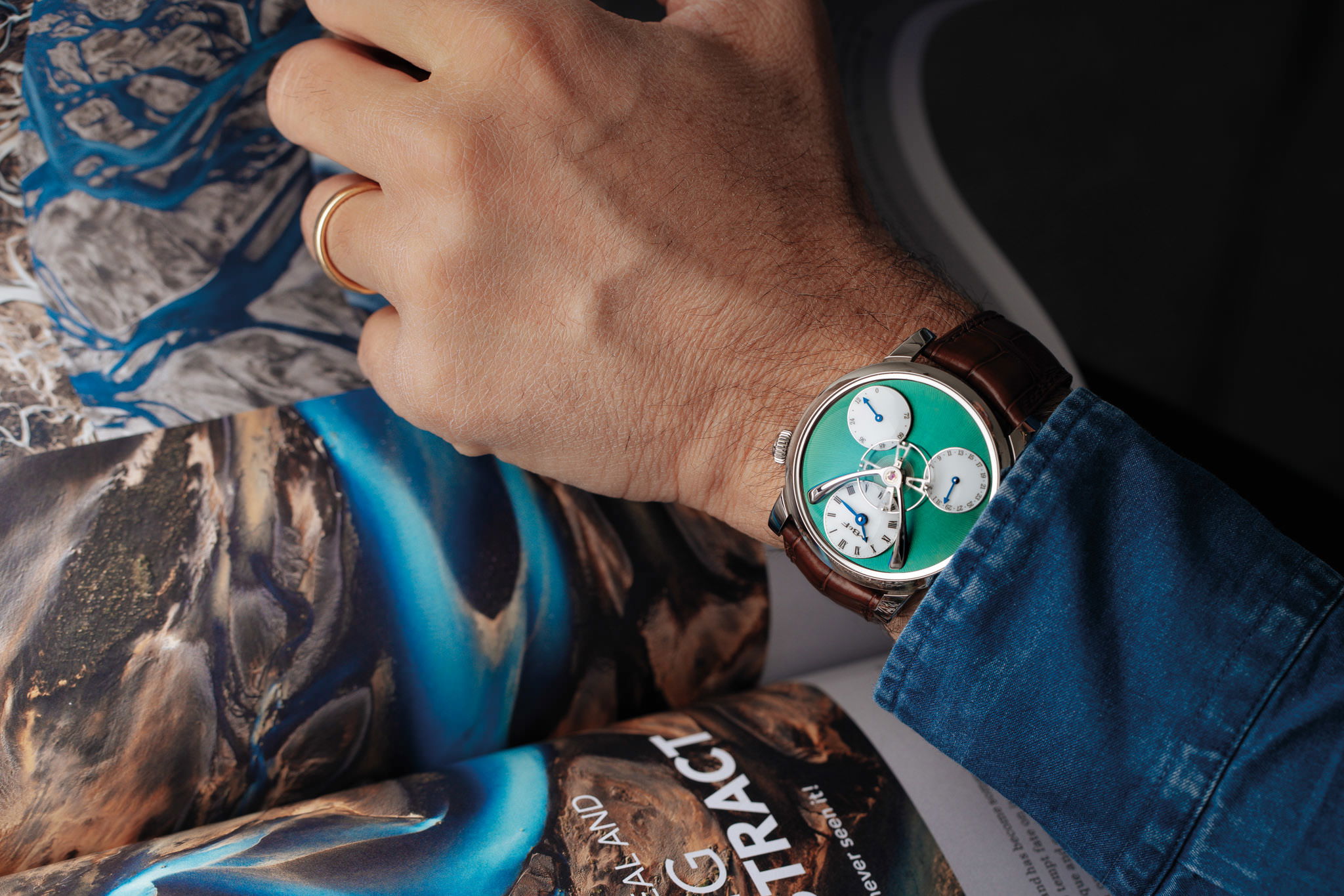 MB&F LM Split Escapement Green - View 3