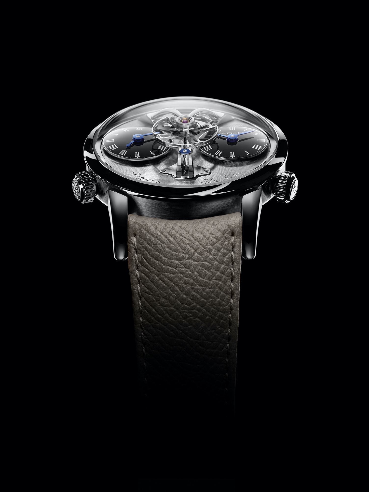 MB&F LM1 Longhorn luxury timepiece - detailed view