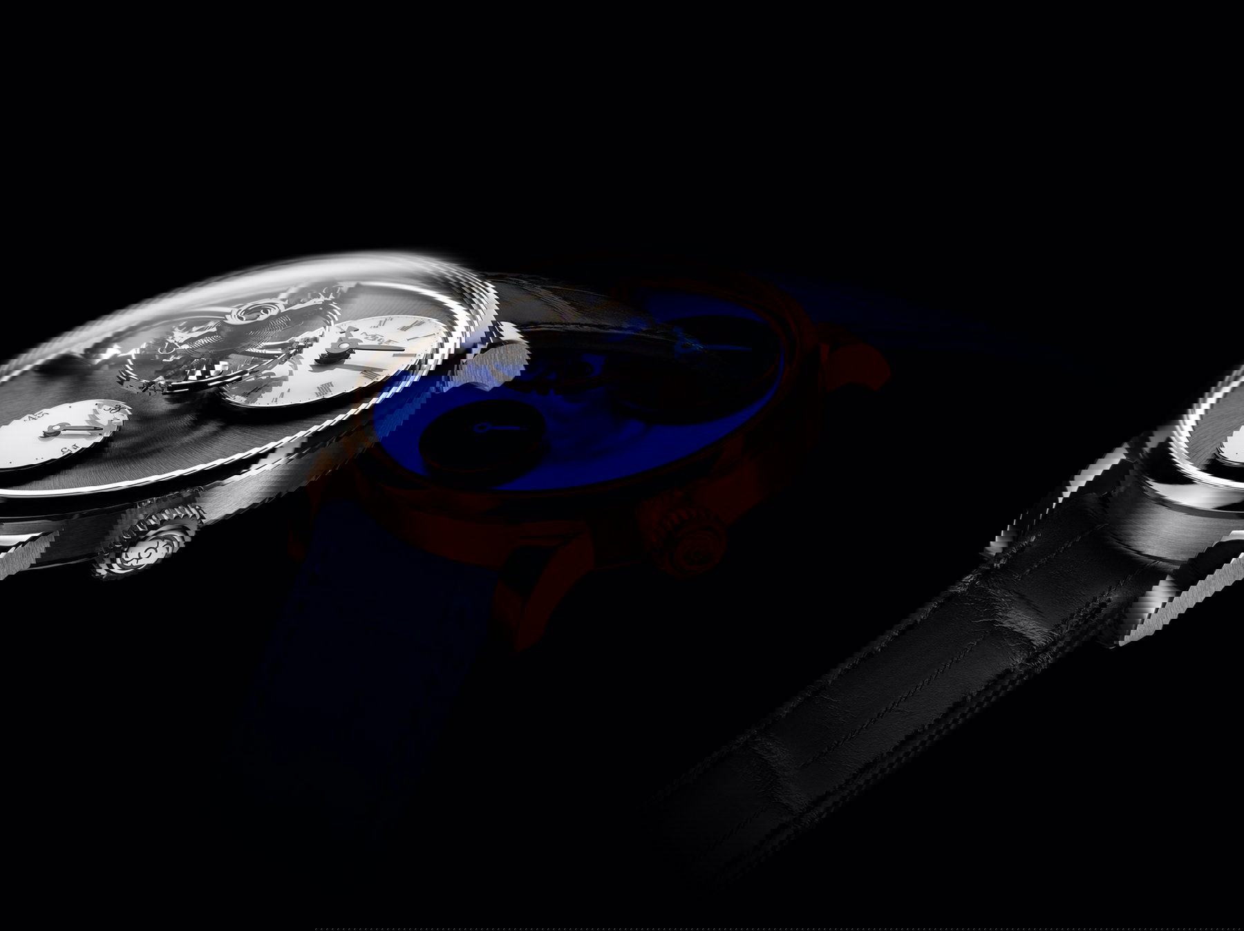 MB&F LM101 RG Blue - View 2