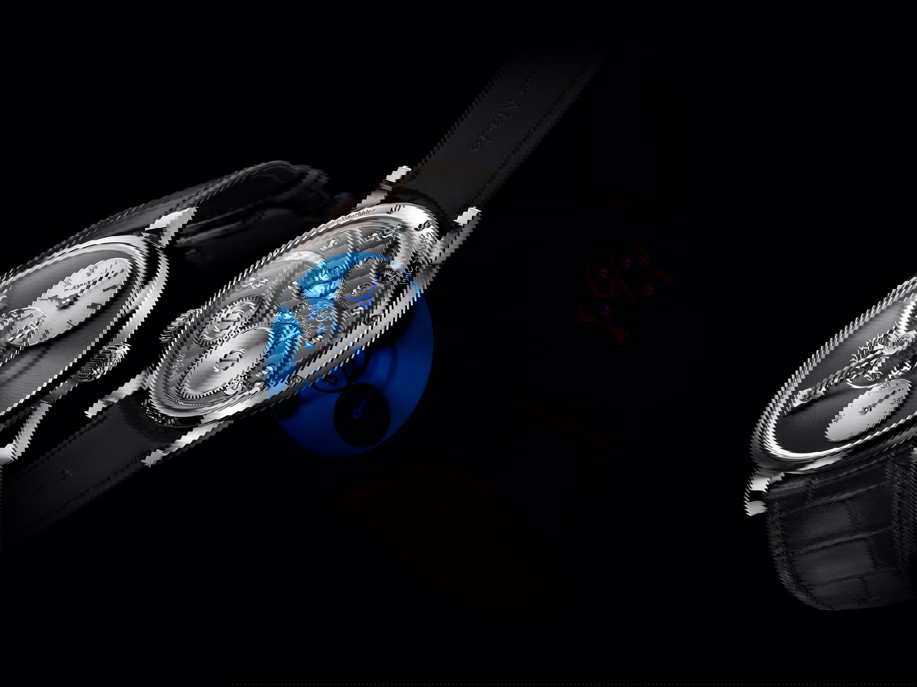 MB&F LM101 Steel Blue - View 2