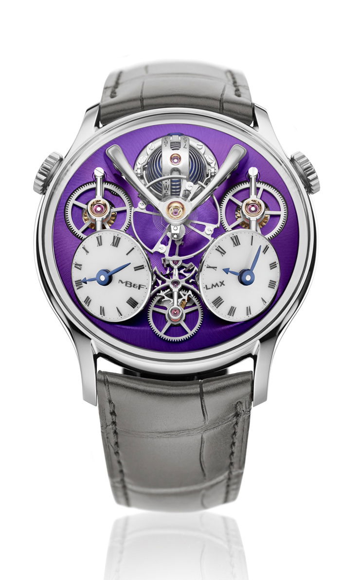 MB&F LMX Paris Edition luxury timepiece - detailed view