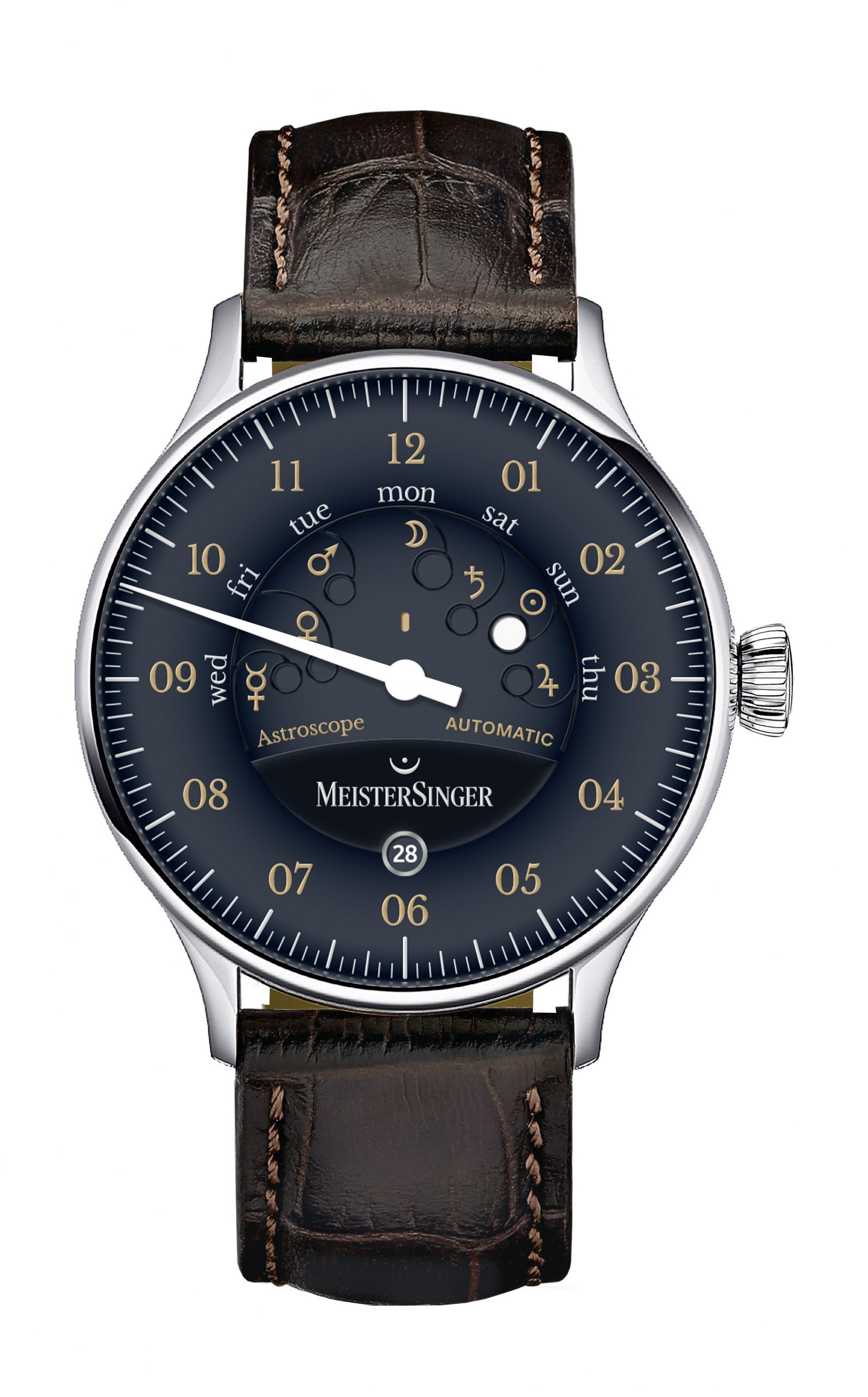 Meistersinger Astroscope watch