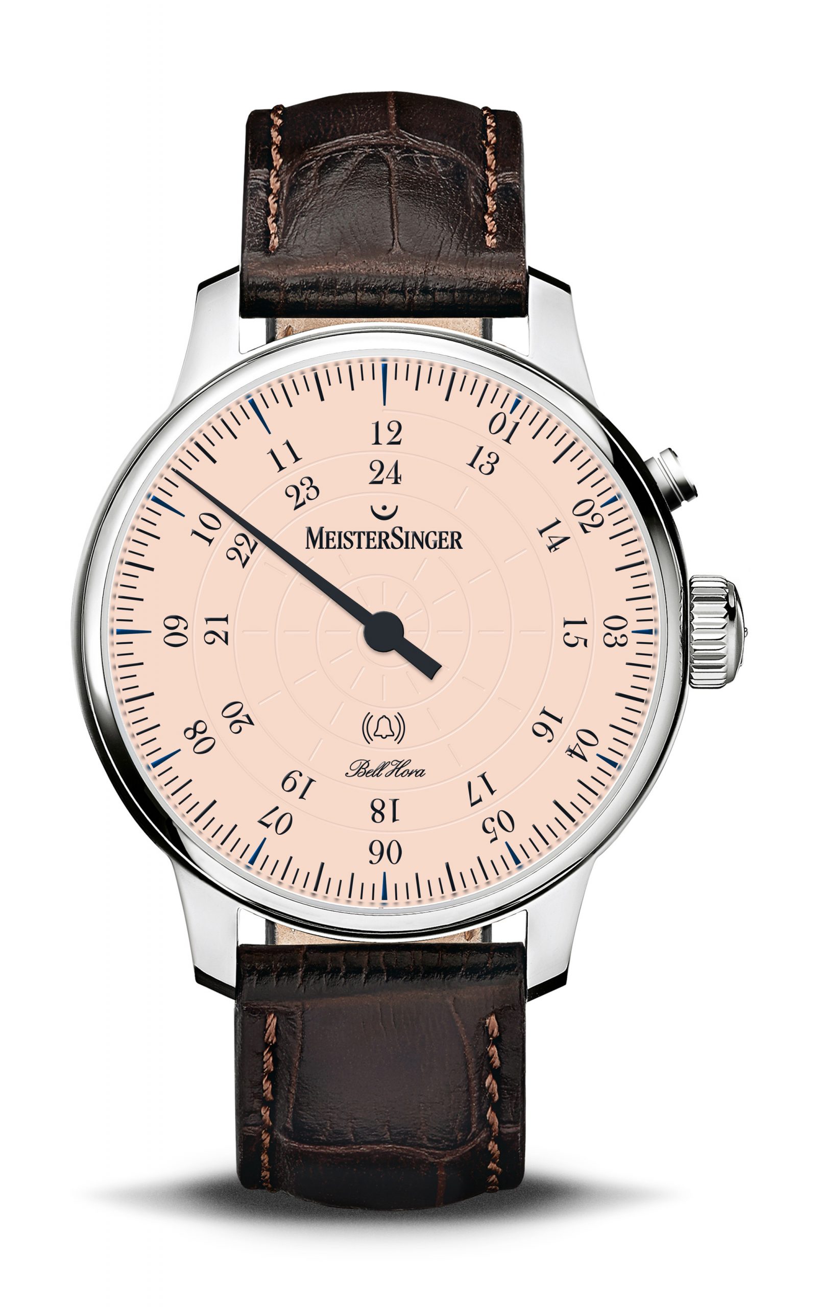 Meistersinger Bell Hora Ivory watch