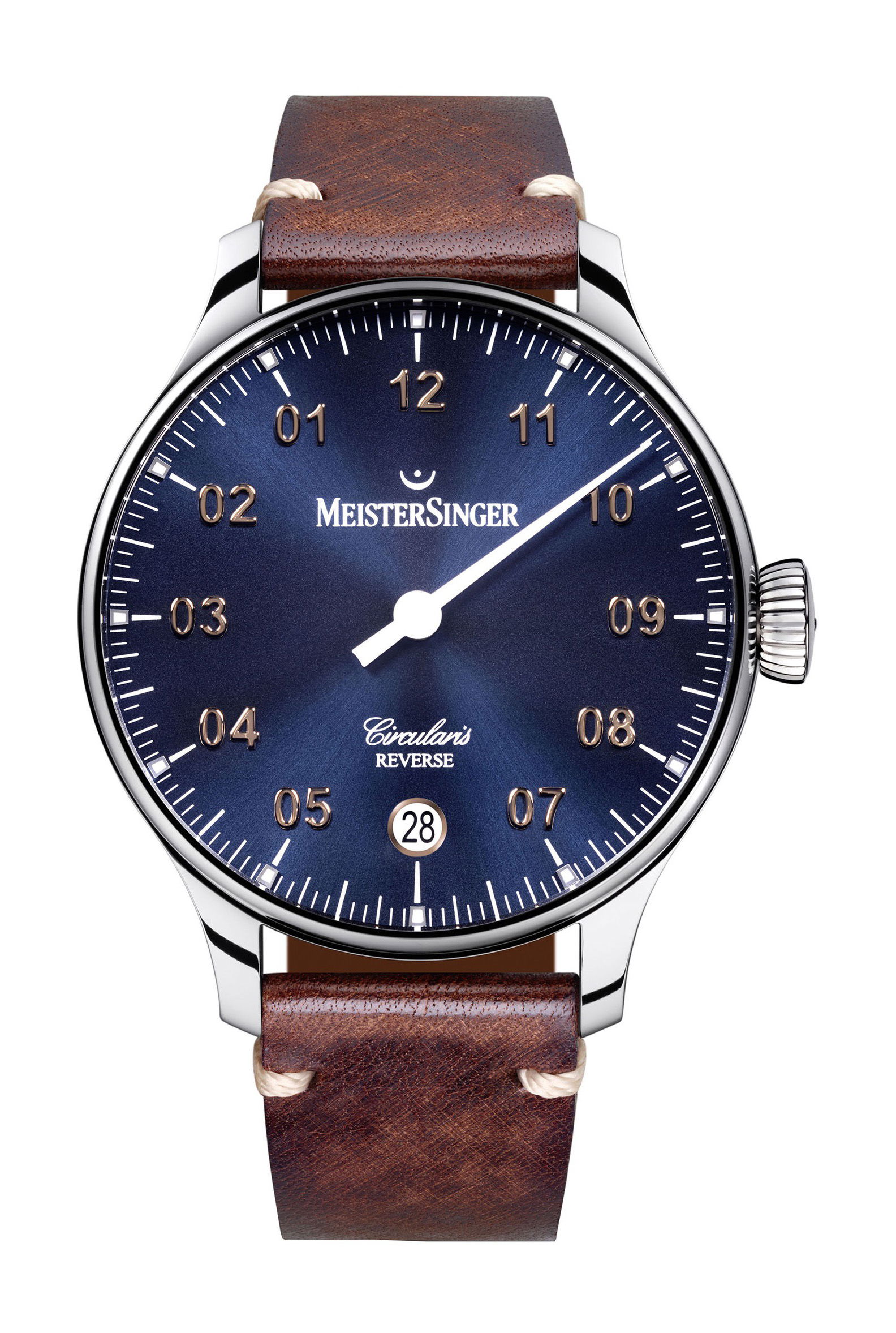 Meistersinger Circularis Reverse watch