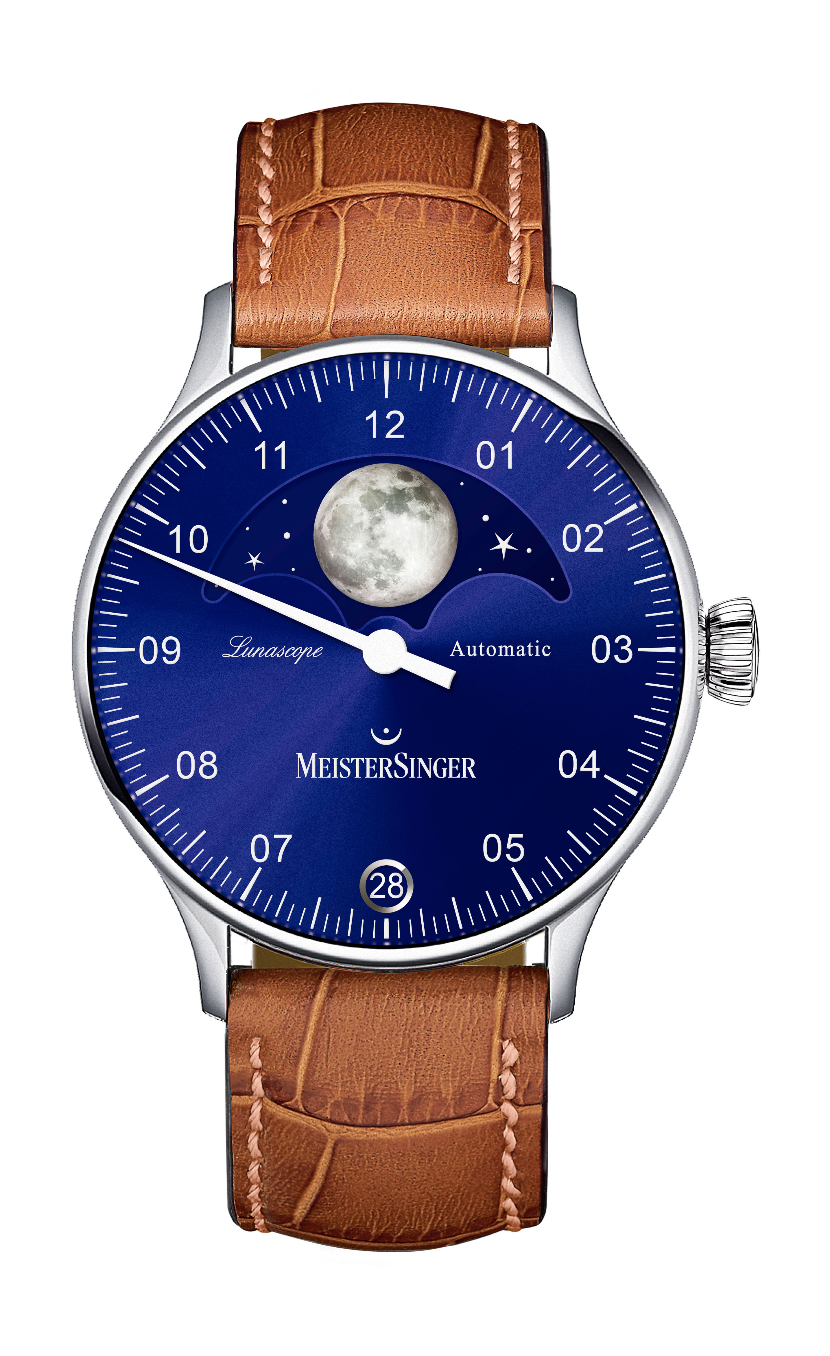 Meistersinger Lunascope watch