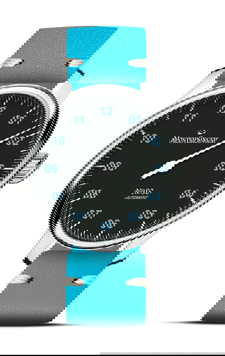 MeisterSinger N°03 Special Edition 38 luxury timepiece - detailed view