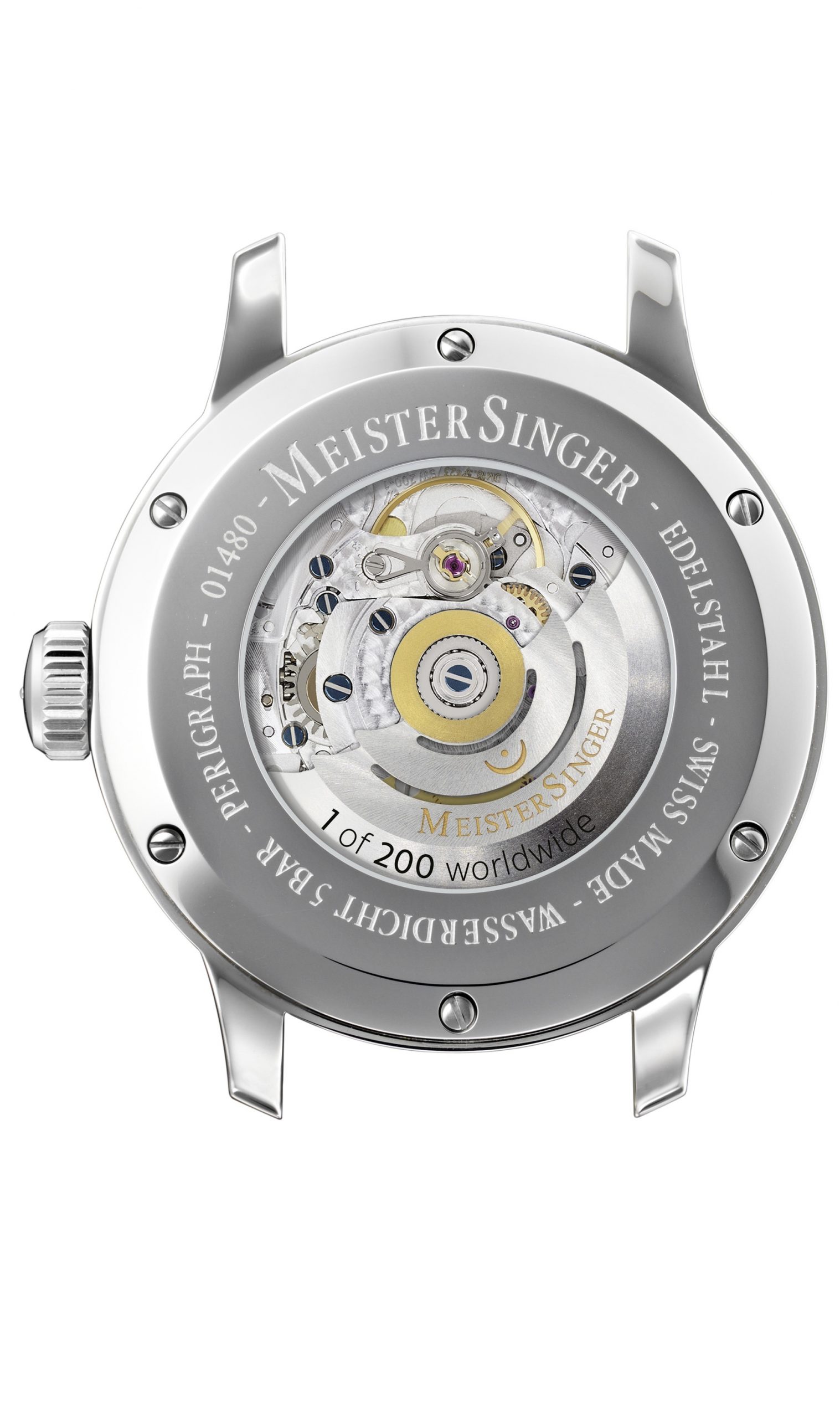 MeisterSinger Perigraph Mellow Yellow - View 3