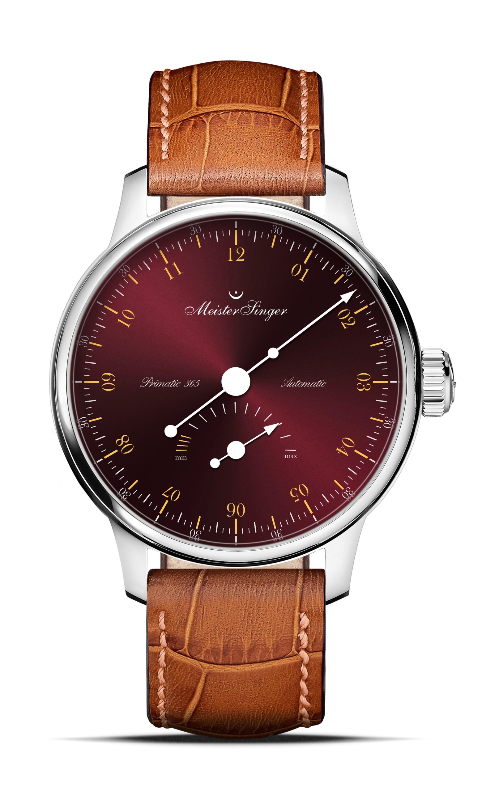 MeisterSinger Primatic 365 luxury timepiece - detailed view