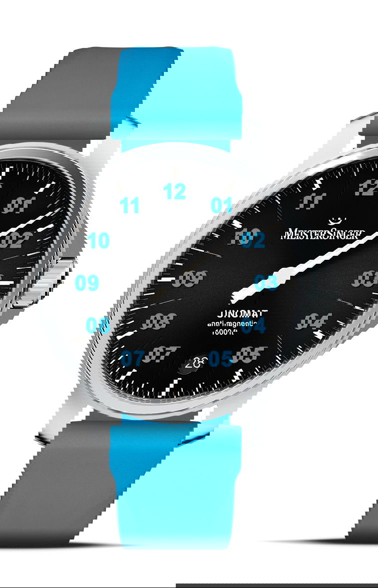 MeisterSinger Unomat luxury timepiece - detailed view