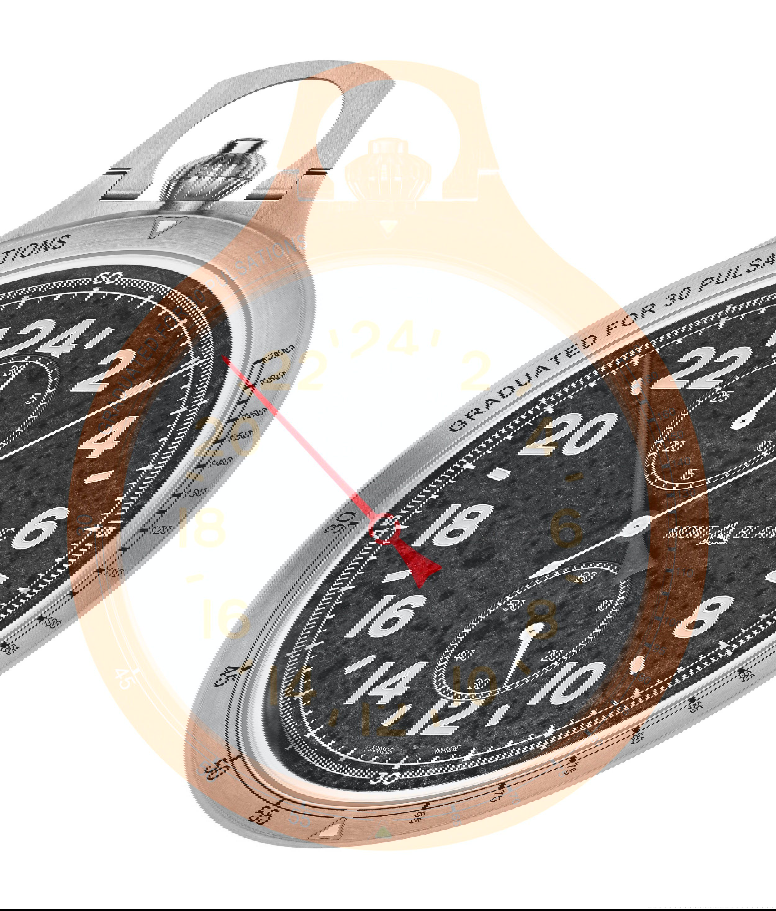 Montblanc 1858 Pocket Watch Limited Edition luxury timepiece - detailed view
