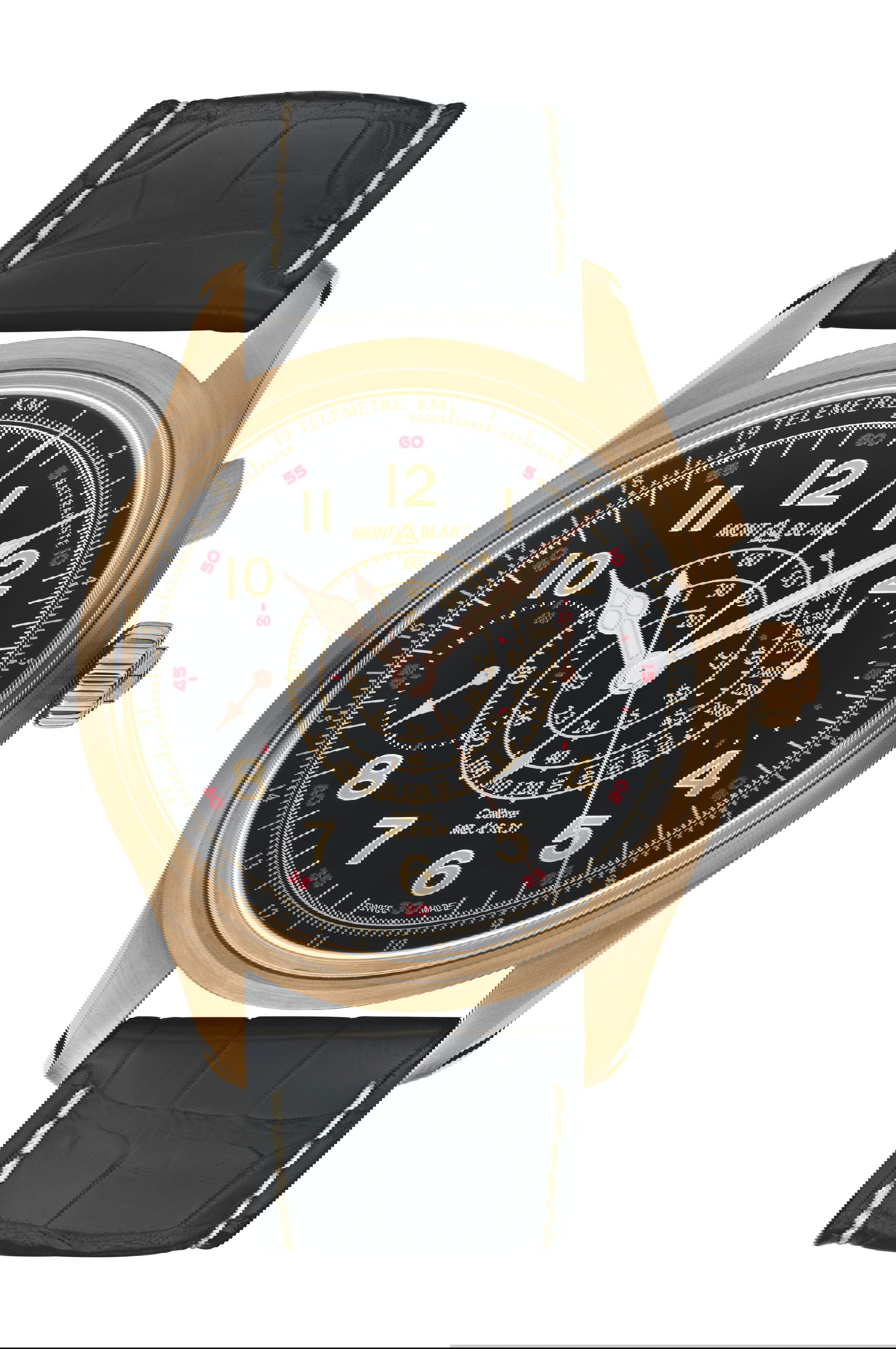 Montblanc 1858 Split Second Chronograph Limited Edition luxury timepiece - detailed view