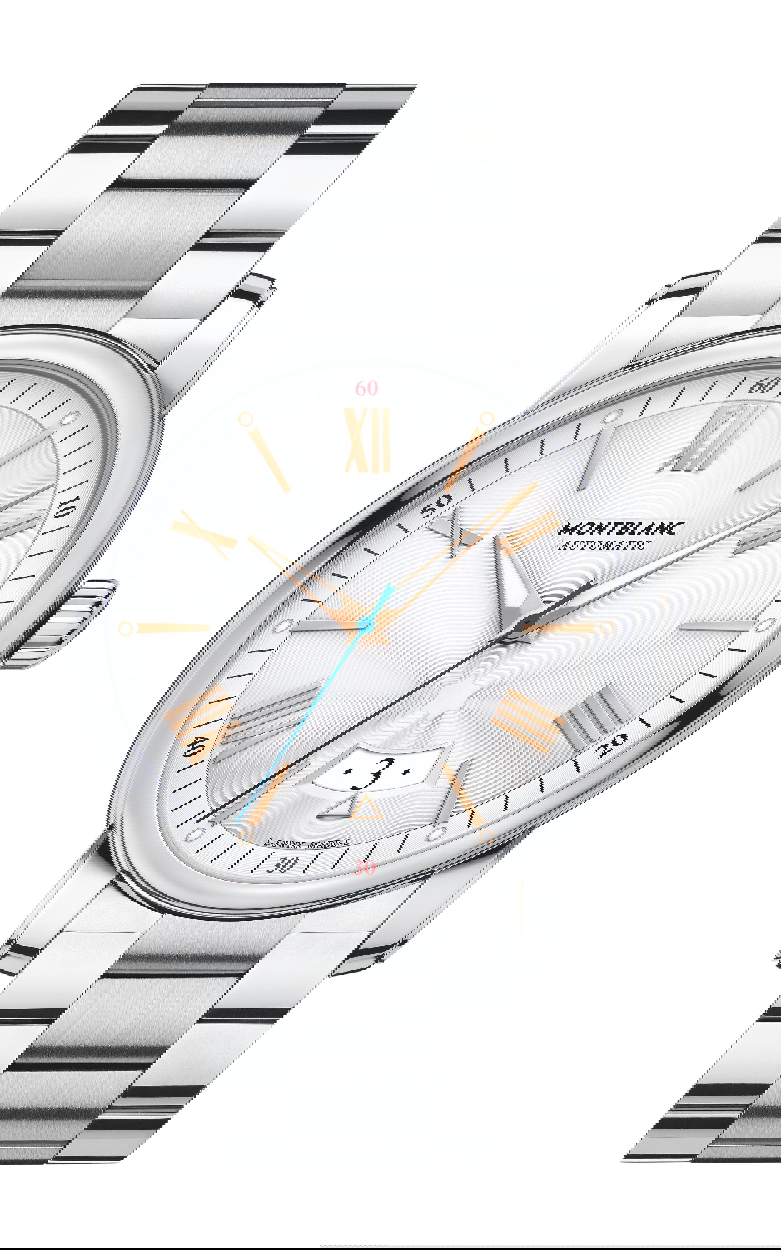 Montblanc 4810 Automatic Date luxury timepiece - detailed view