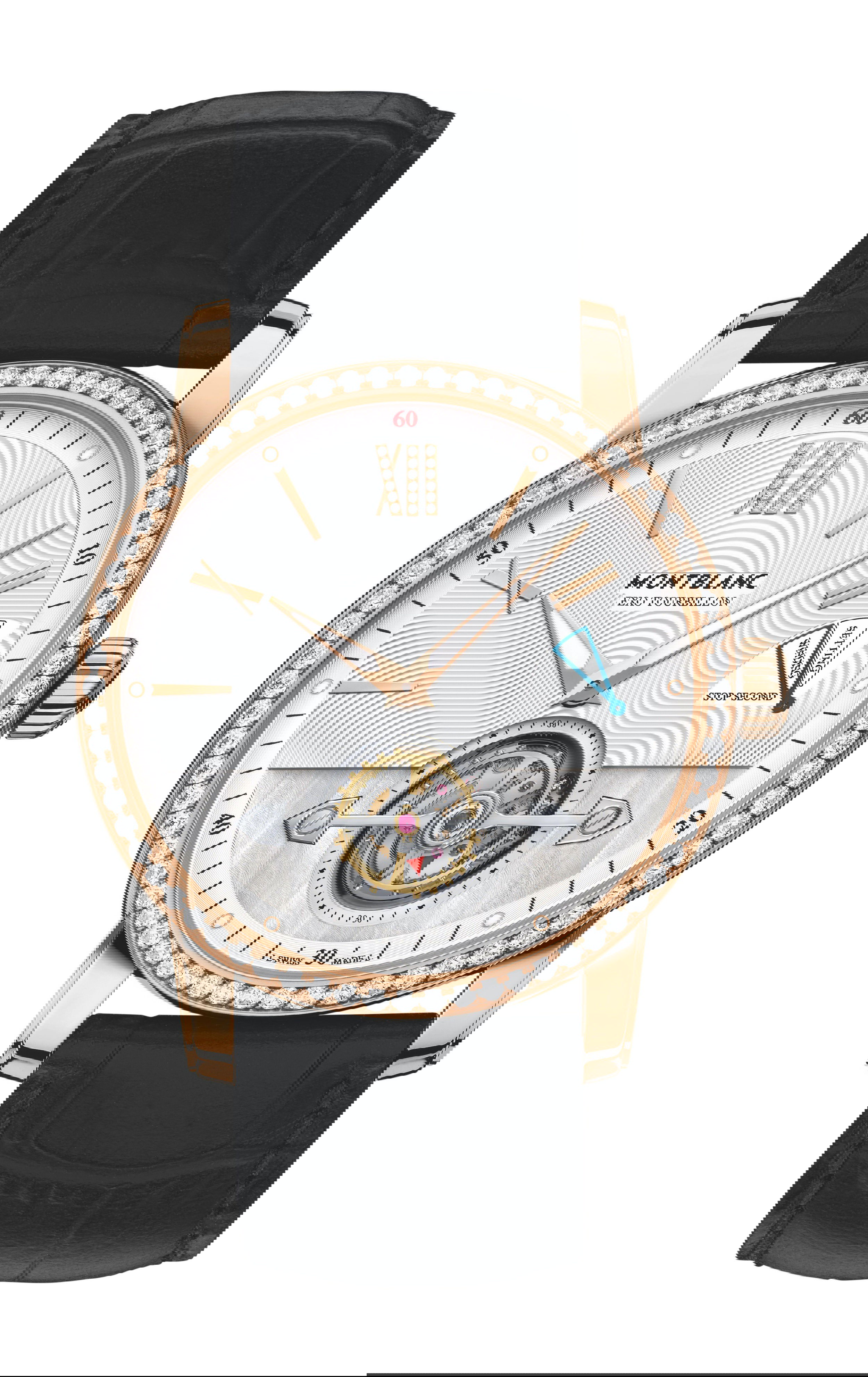 Montblanc 4810 Exo Tourbillon Slim luxury timepiece - detailed view