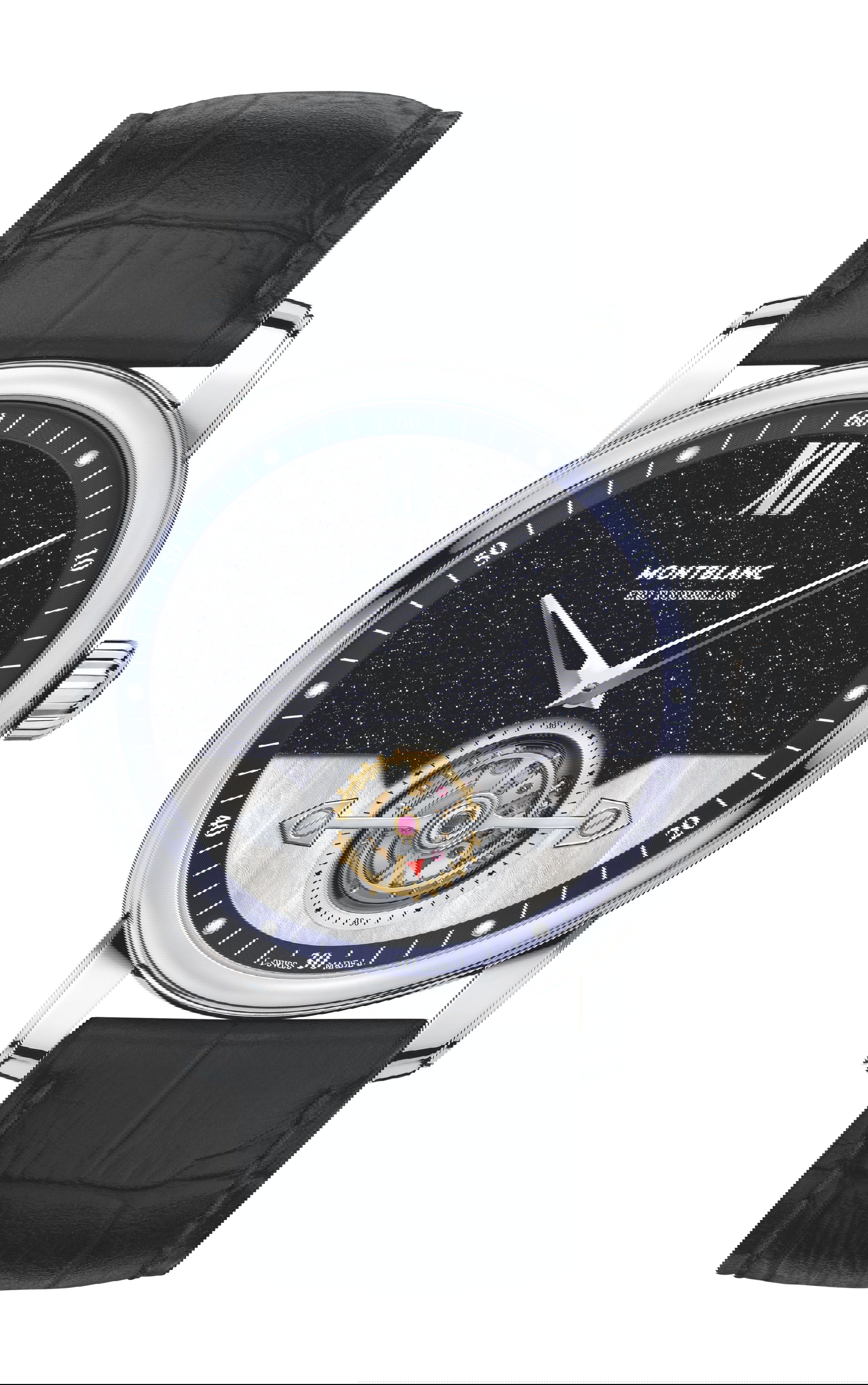 Montblanc 4810 Exo Tourbillon Slim luxury timepiece - detailed view