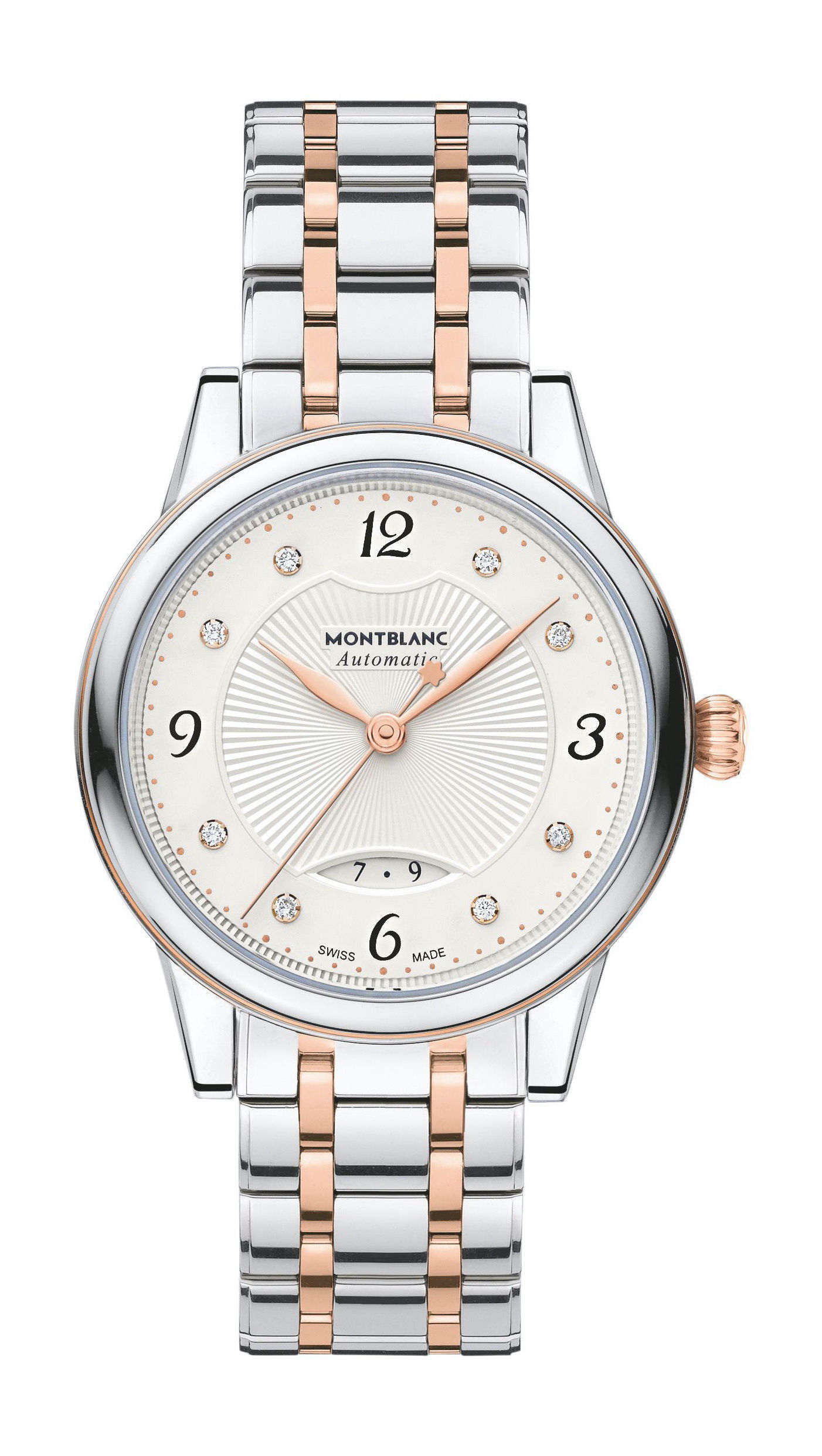 Montblanc Bohème Automatic Date 30 mm luxury timepiece - detailed view
