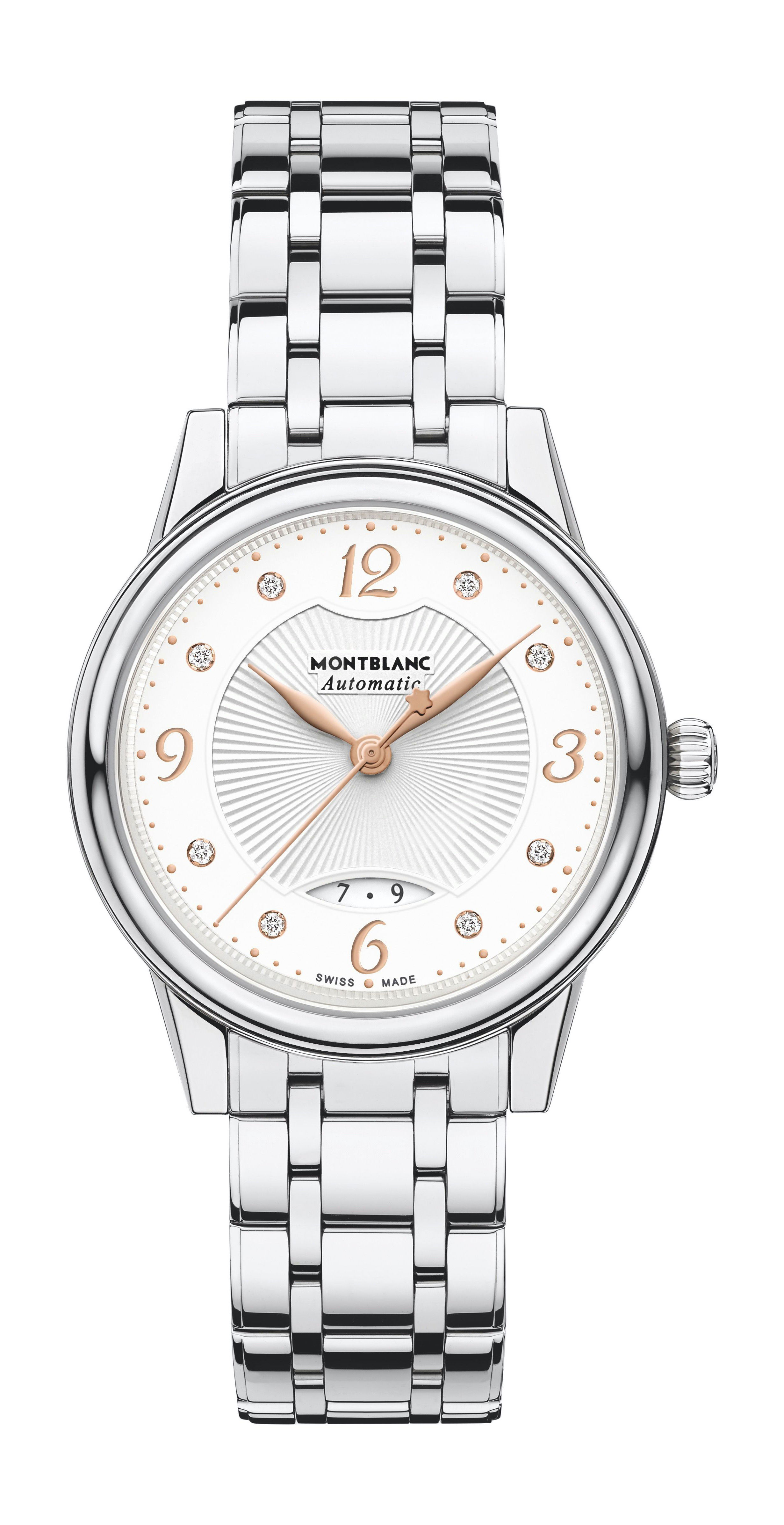 Montblanc Bohème Automatic Date 30 mm luxury timepiece - detailed view