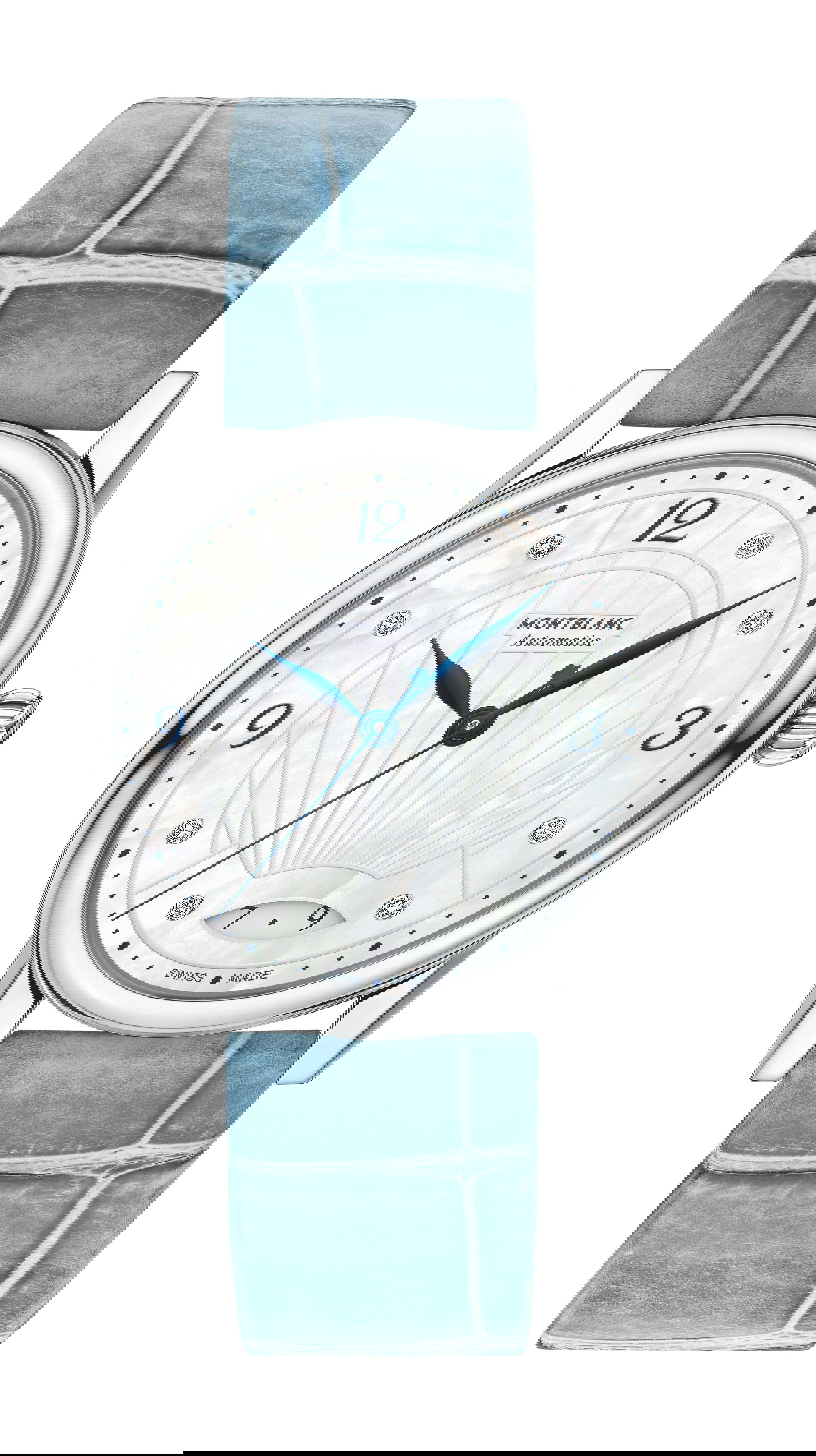 Montblanc Bohème Automatic Date 34 mm luxury timepiece - detailed view