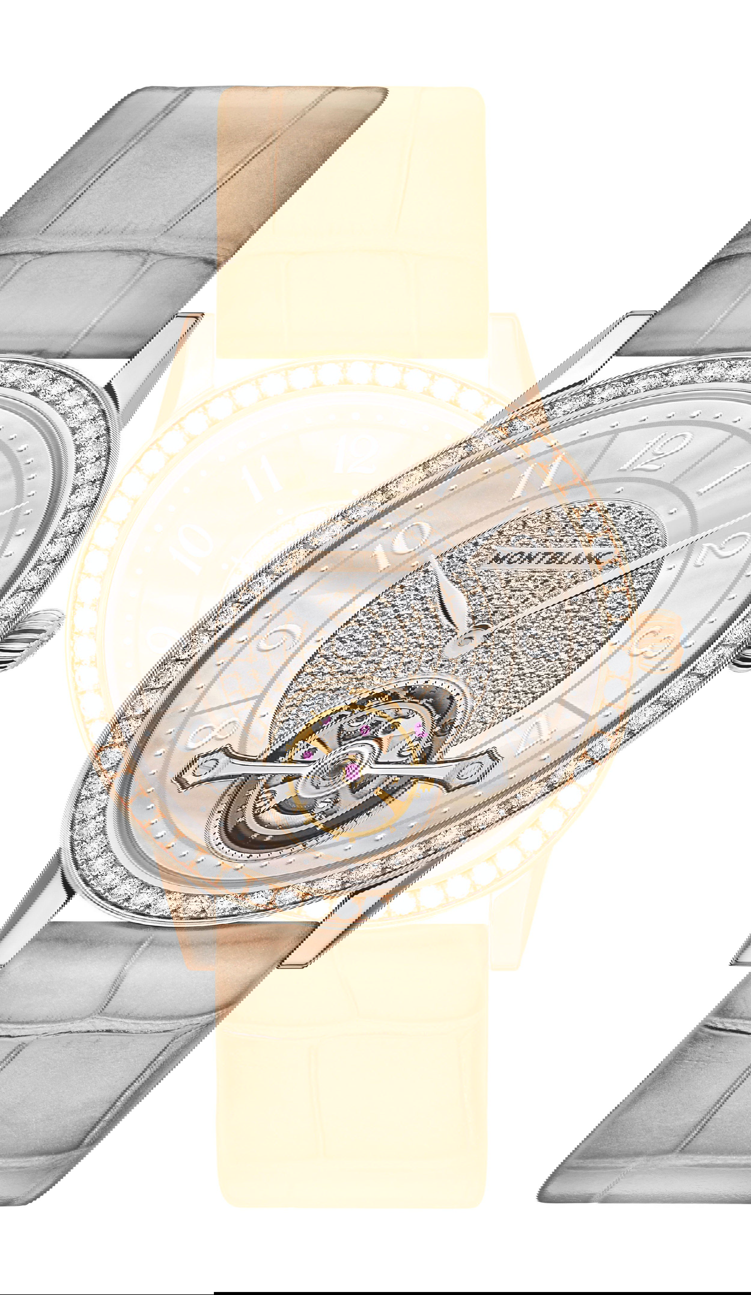 Montblanc Bohème Exo Tourbillon Slim Limited Edition luxury timepiece - detailed view