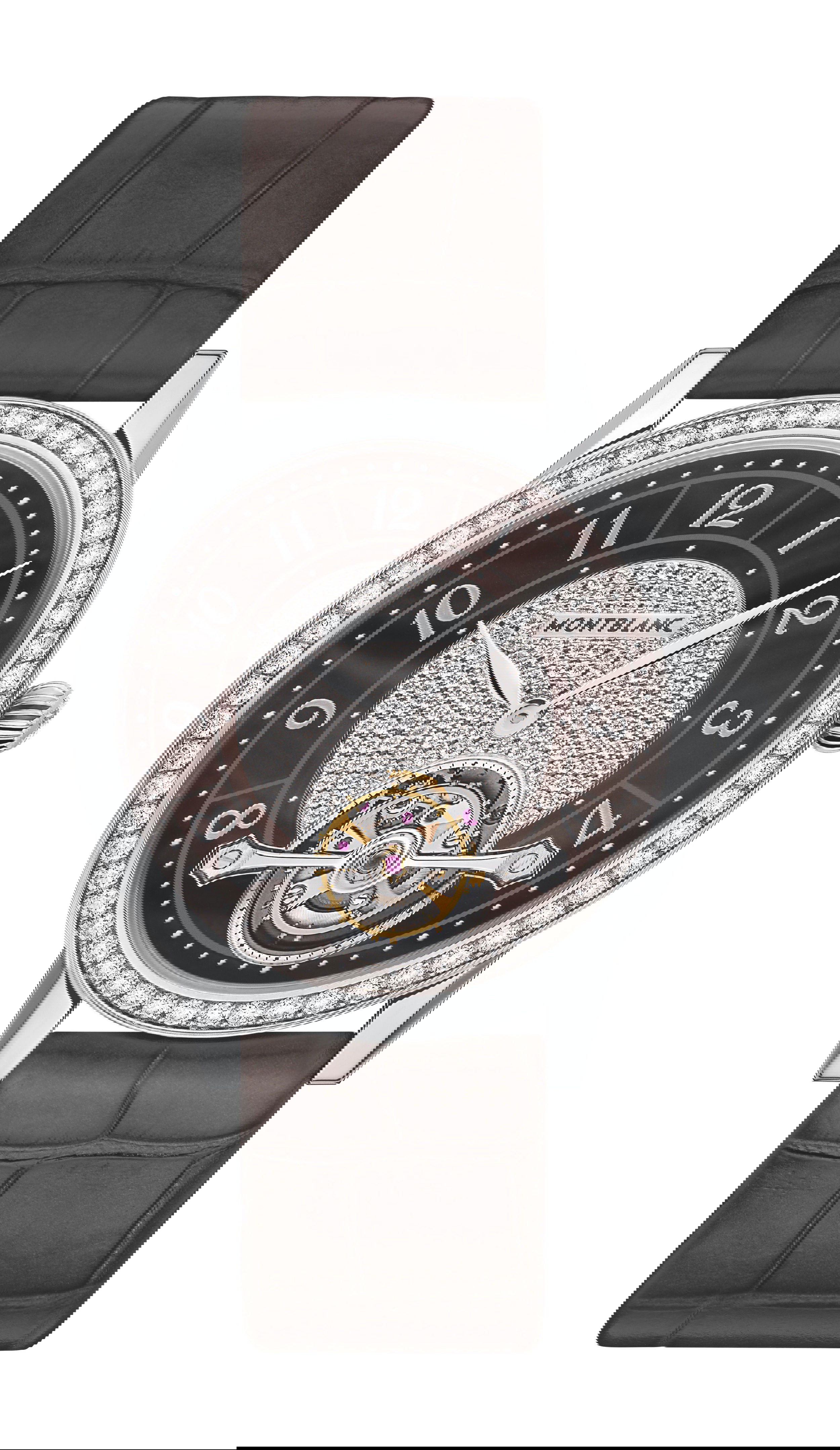 Montblanc Bohème Exo Tourbillon Slim Limited Edition luxury timepiece - detailed view