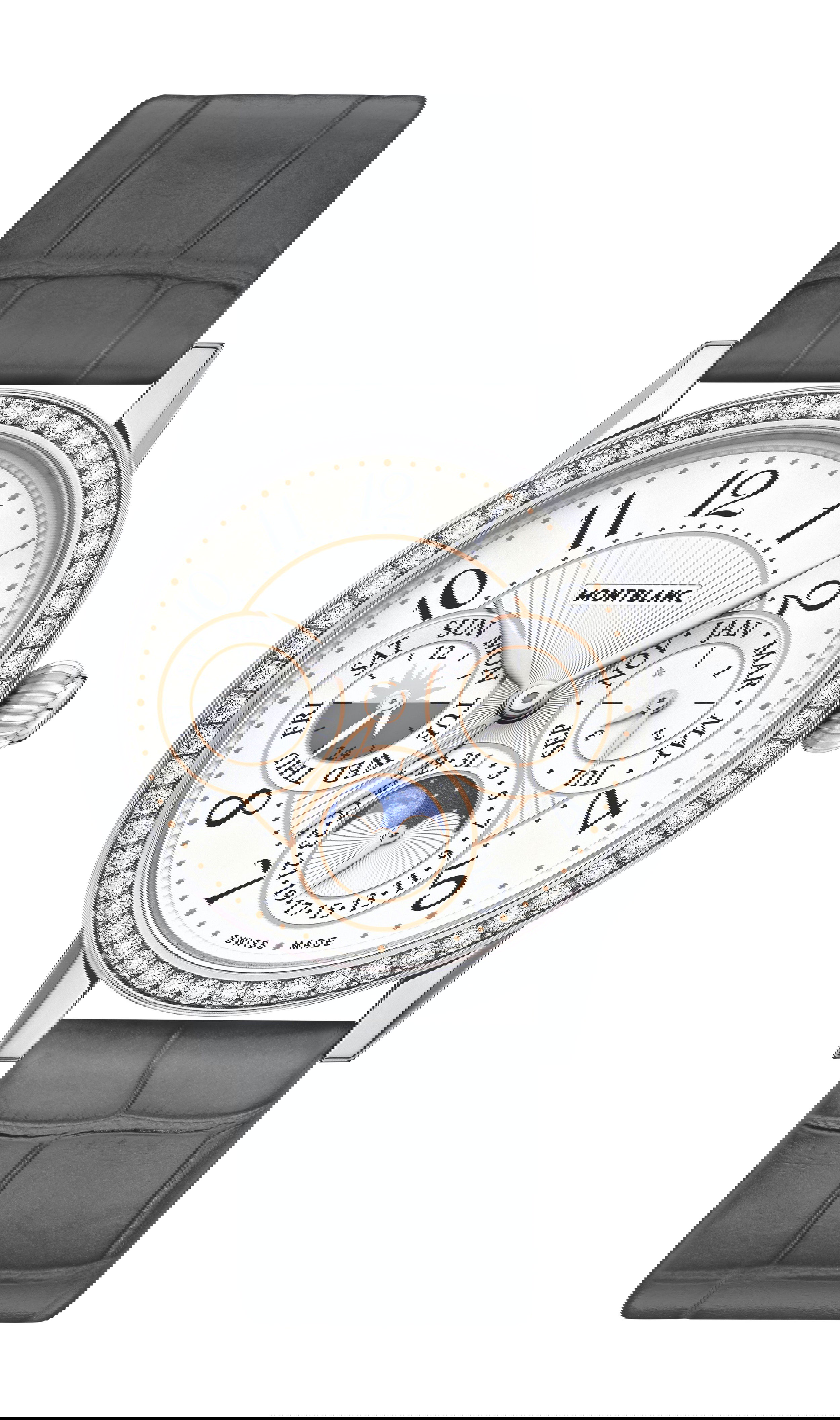 Montblanc Bohème Manufacture Perpetual Calendar luxury timepiece - detailed view