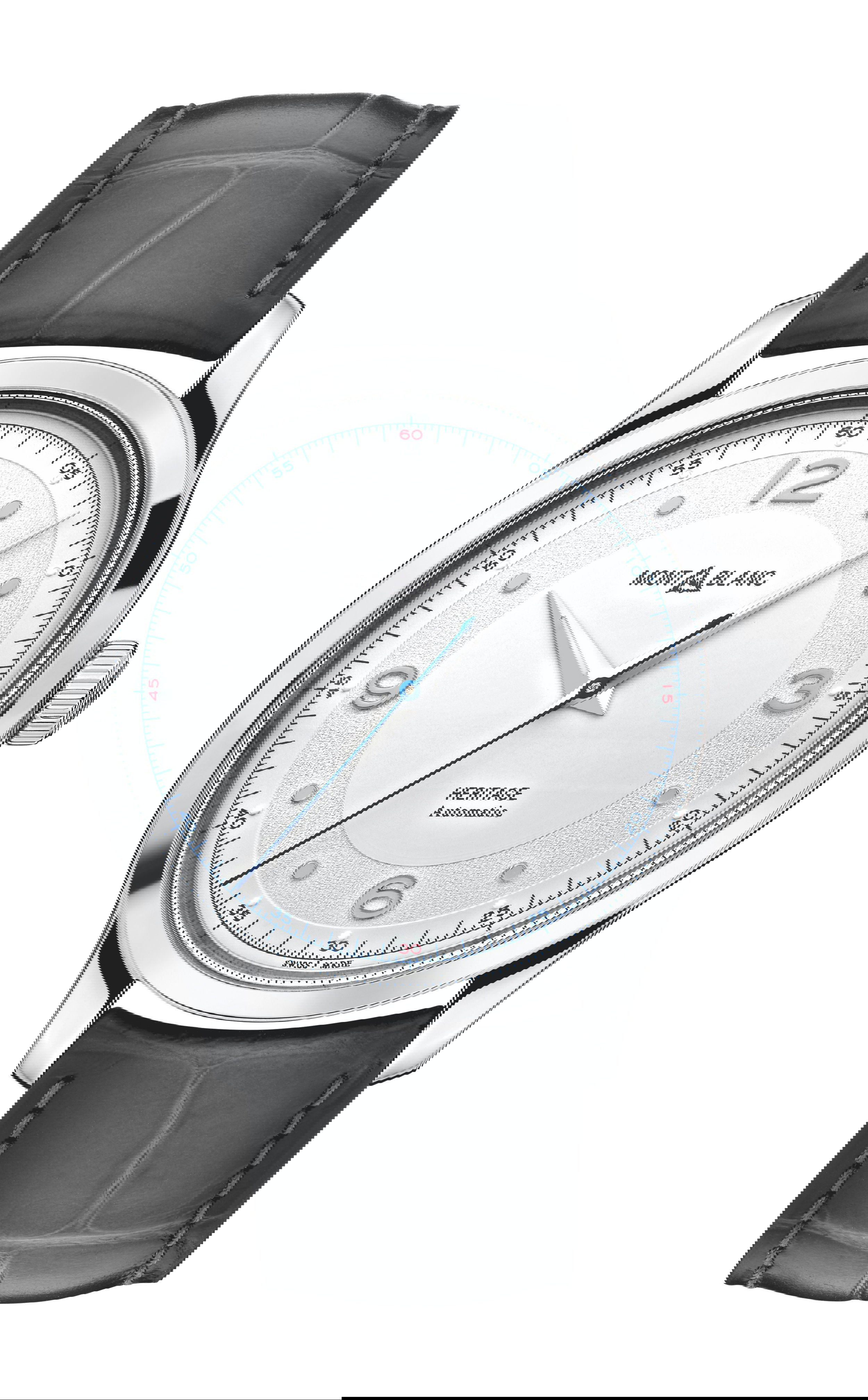 Montblanc Heritage Automatic luxury timepiece - detailed view