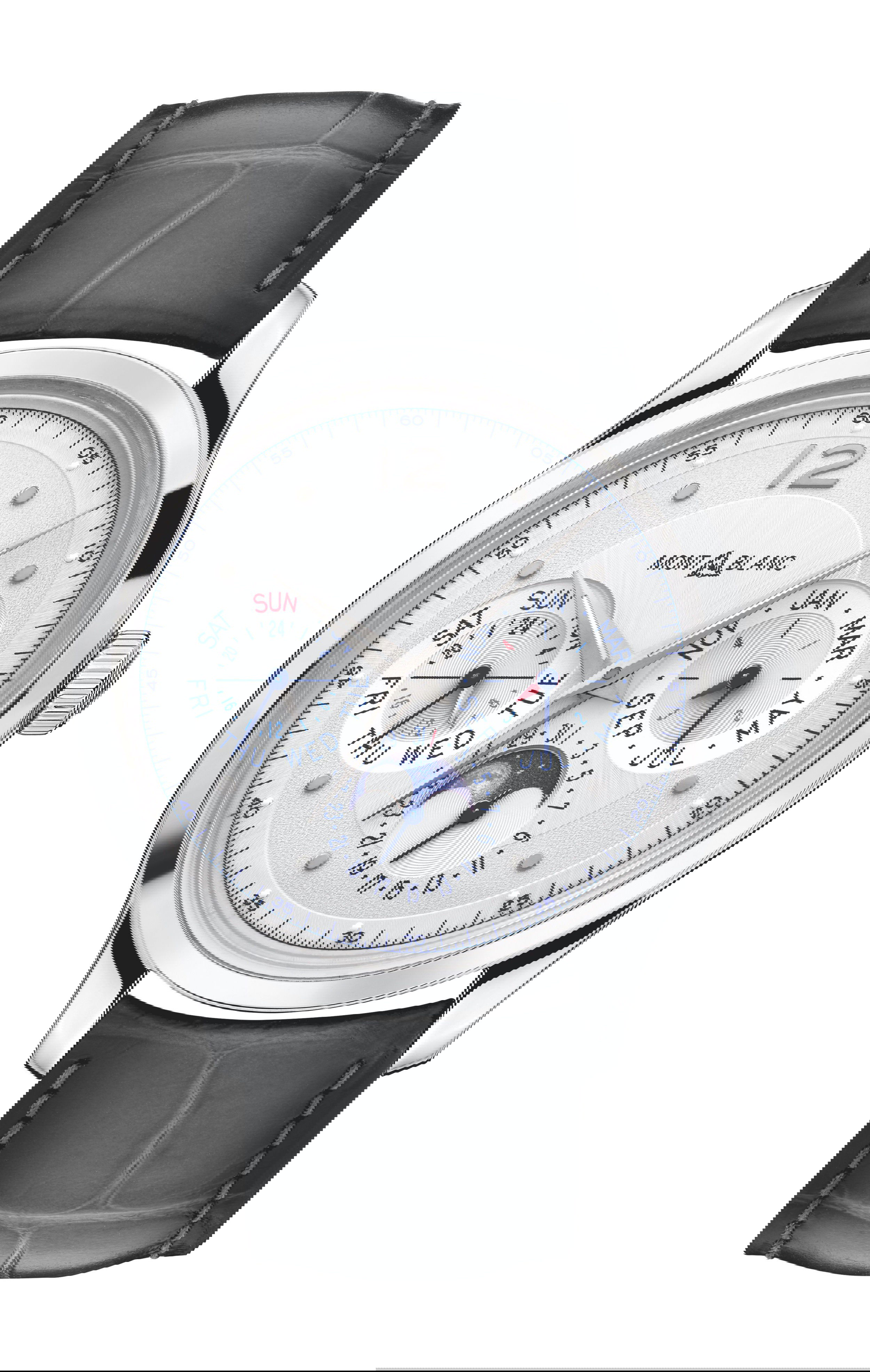 Montblanc Heritage Perpetual Calendar luxury timepiece - detailed view