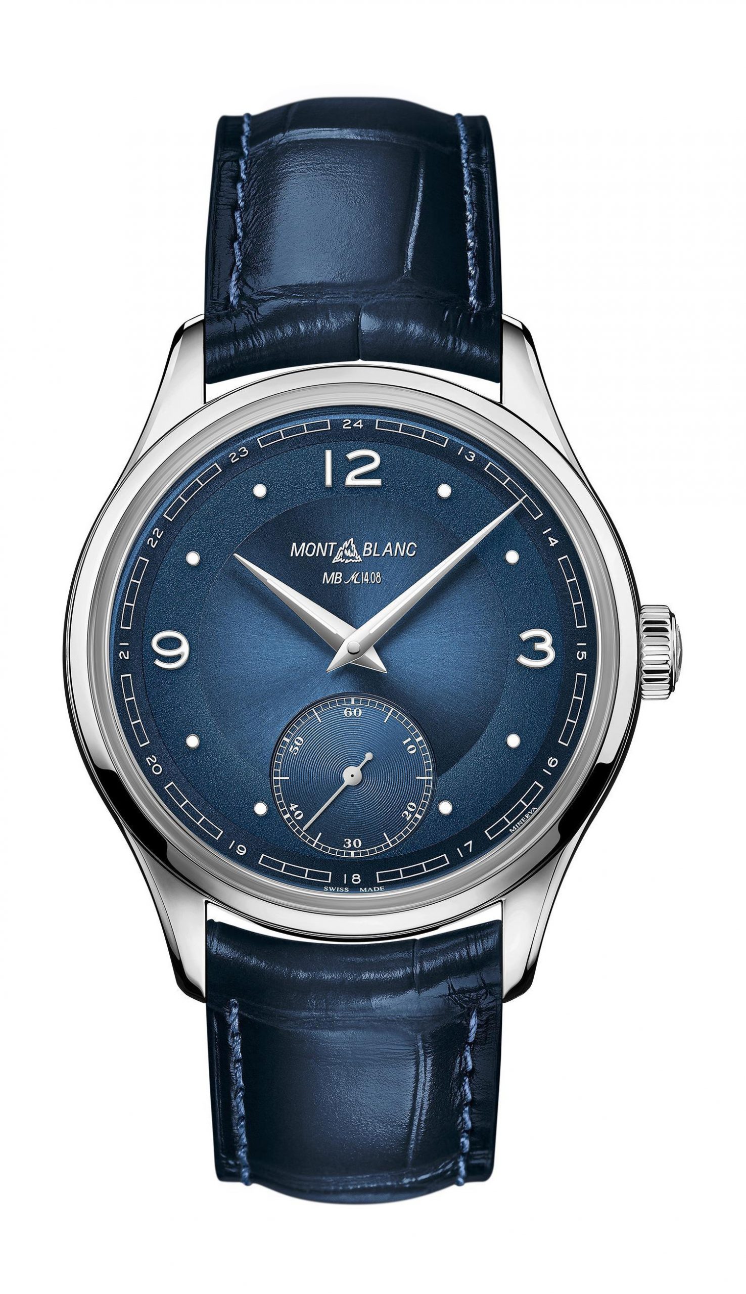 Montblanc Heritage Pythagore Small Second Limited Edition 148 luxury timepiece - detailed view