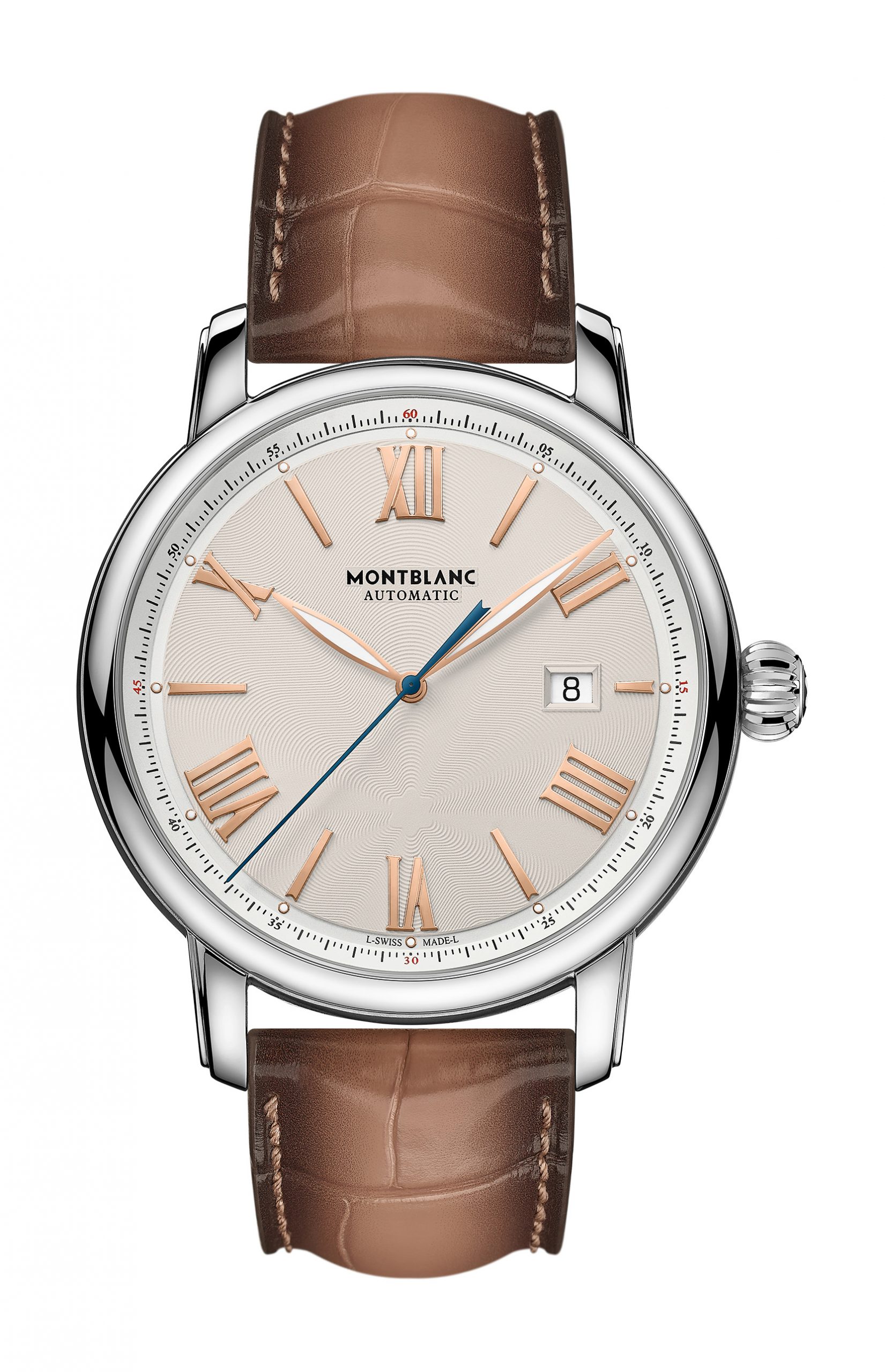 Montblanc Star Legacy Automatic Date luxury timepiece - detailed view