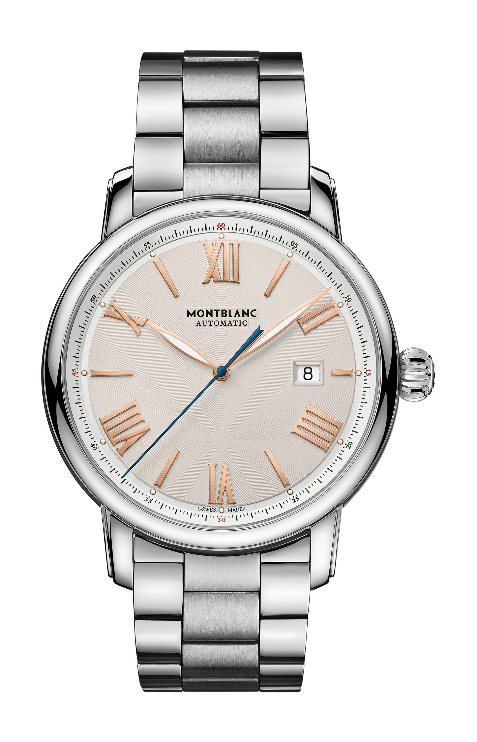Montblanc Star Legacy Automatic Date luxury timepiece - detailed view