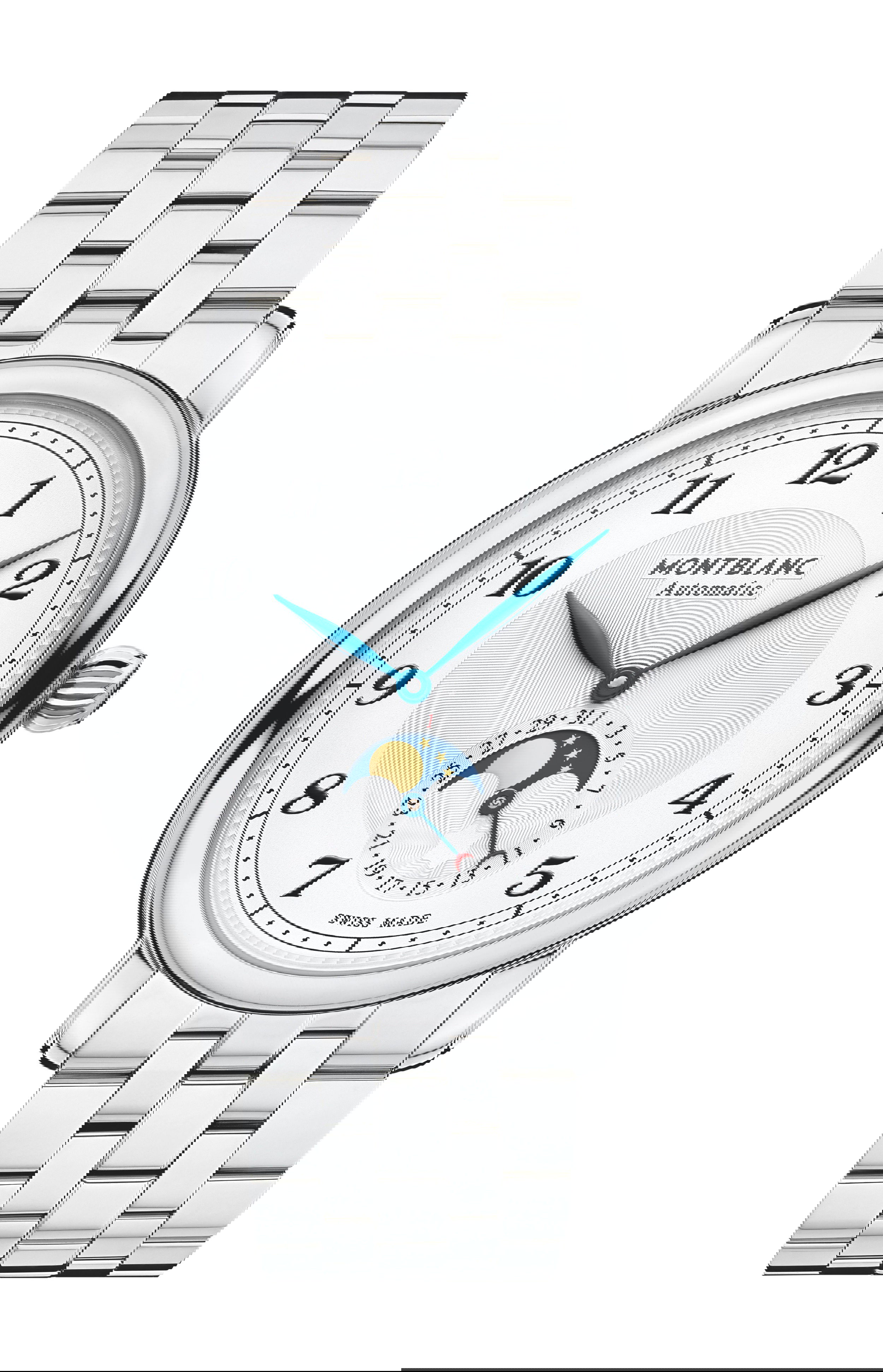 Montblanc Star Legacy Moonphase 42 mm luxury timepiece - detailed view