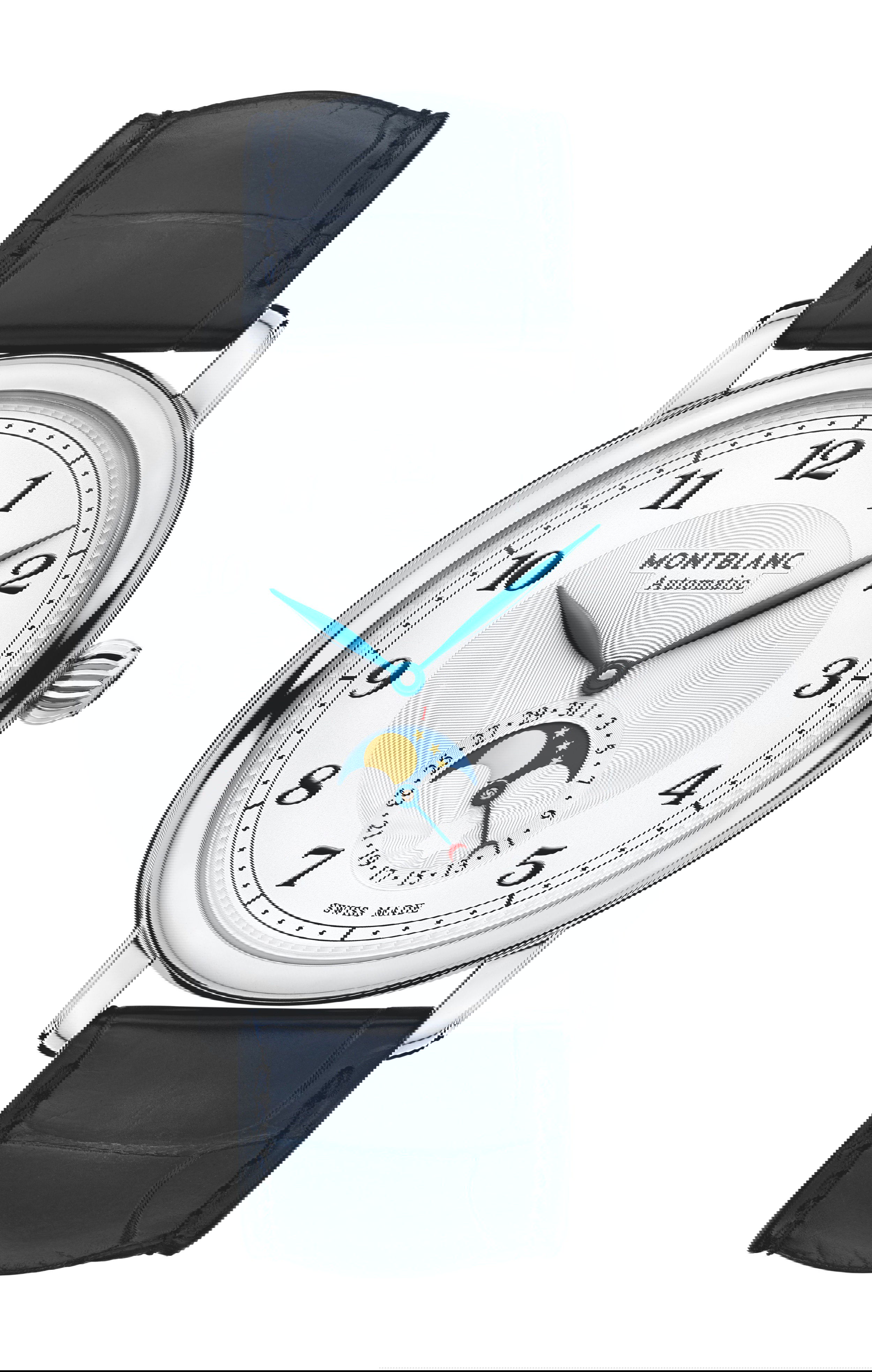 Montblanc Star Legacy Moonphase 42 mm luxury timepiece - detailed view