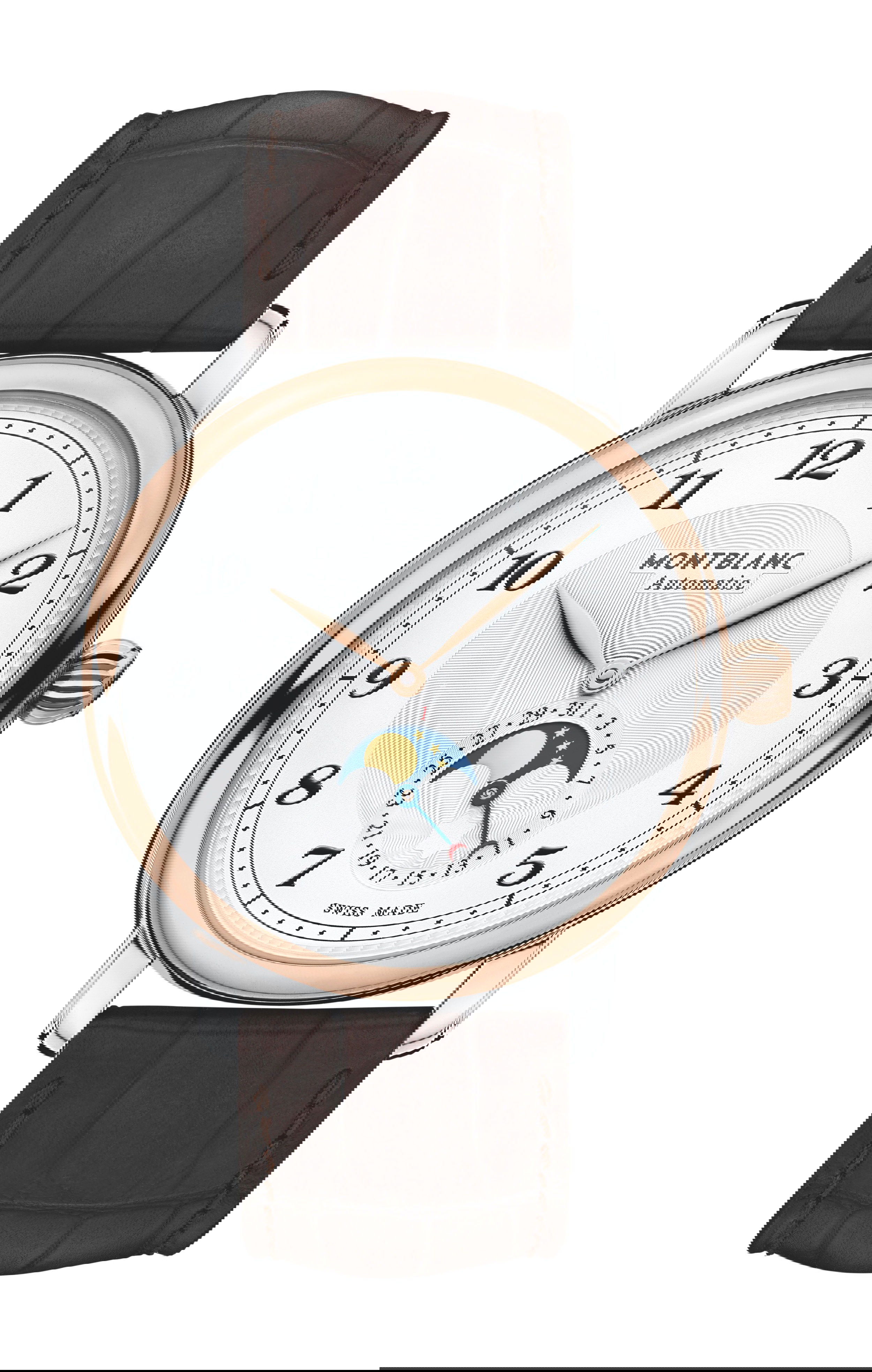 Montblanc Star Legacy Moonphase 42 mm luxury timepiece - detailed view
