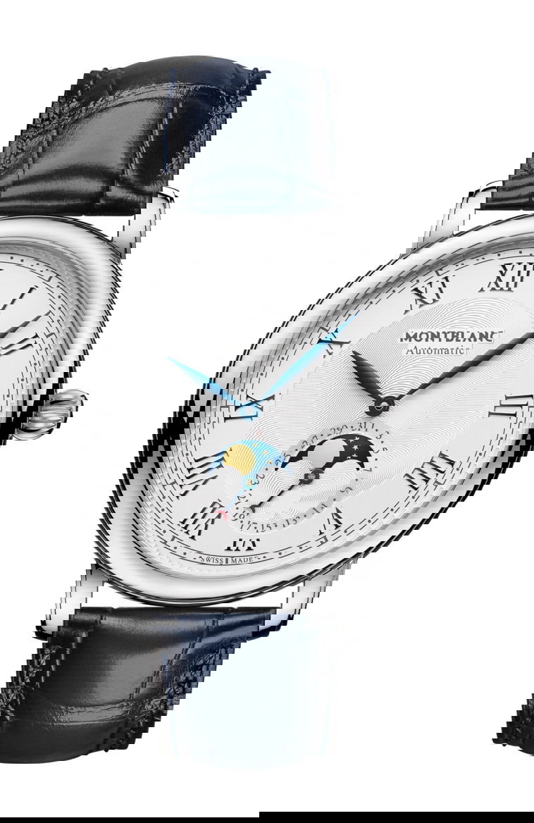 Montblanc Star Legacy Moonphase luxury timepiece - detailed view