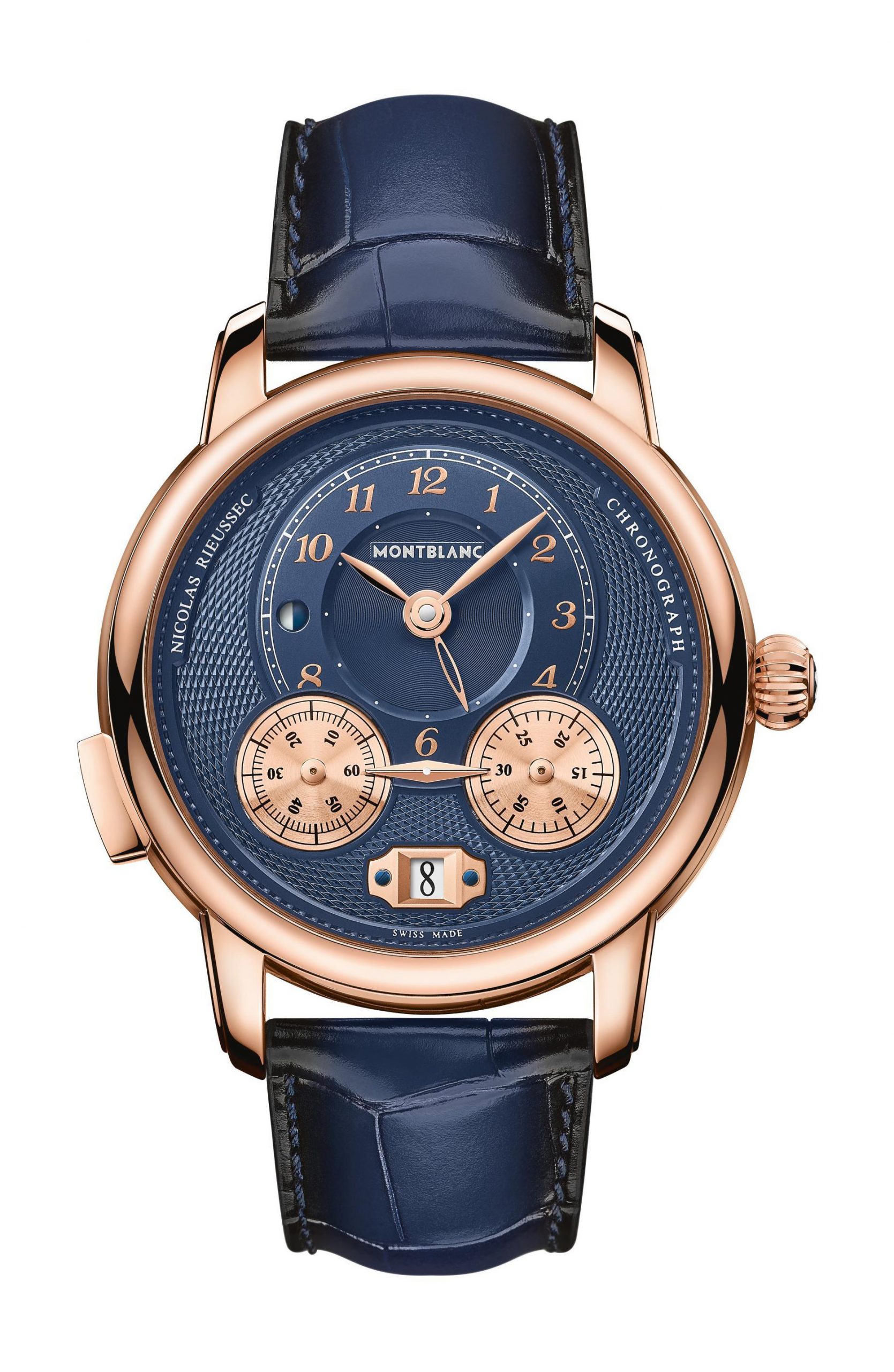 Montblanc Star Legacy Nicolas Rieussec Chronograph luxury timepiece - detailed view