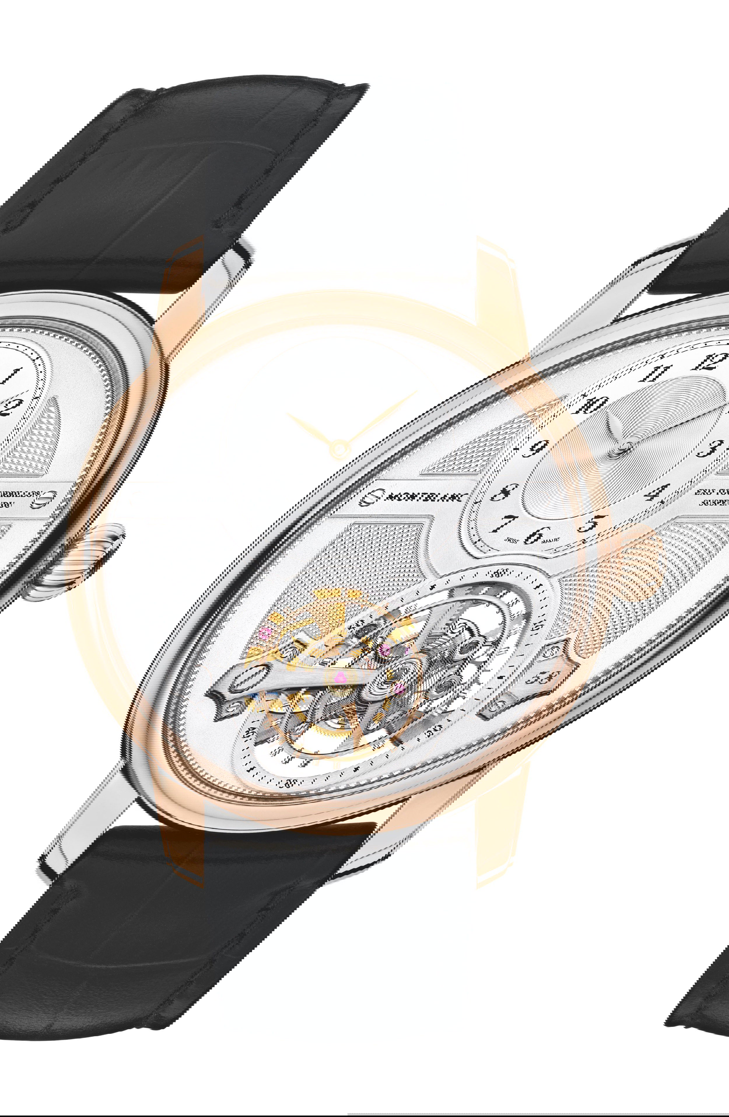 Montblanc Star Legacy Suspended Exo Tourbillon Limited Edition luxury timepiece - detailed view