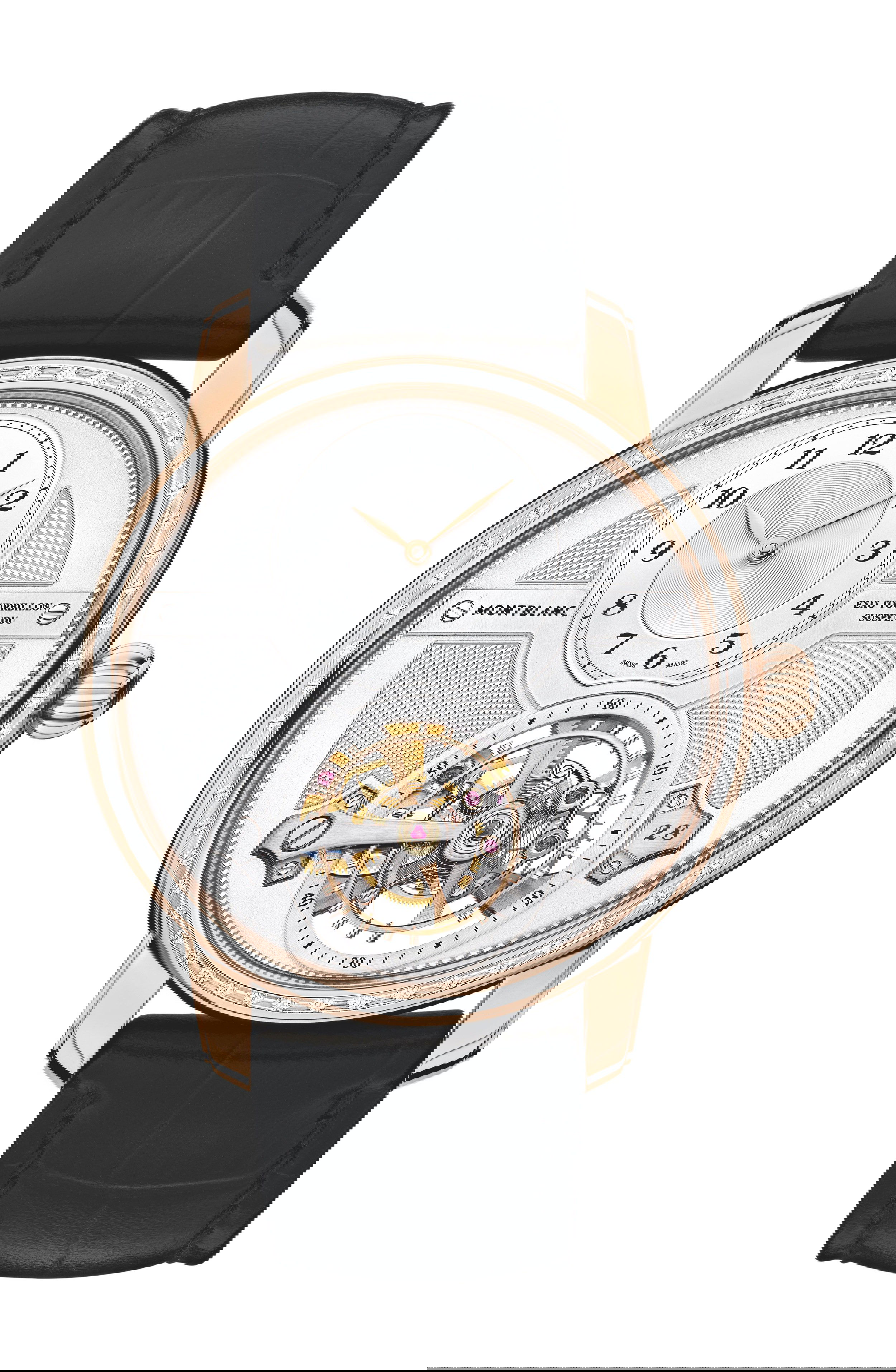 Montblanc Star Legacy Suspended Exo Tourbillon Limited Edition luxury timepiece - detailed view