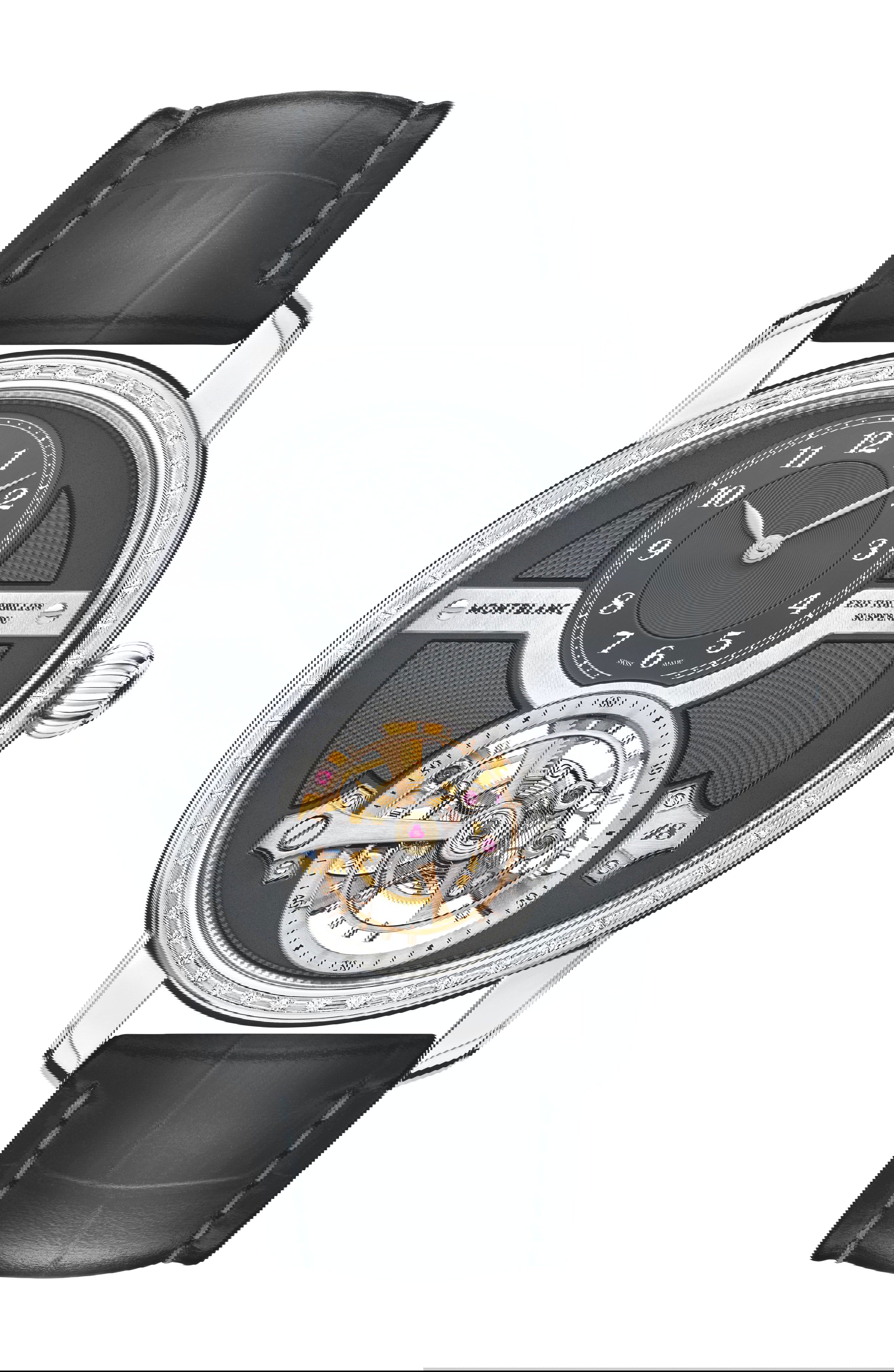Montblanc Star Legacy Suspended Exo Tourbillon Limited Edition luxury timepiece - detailed view