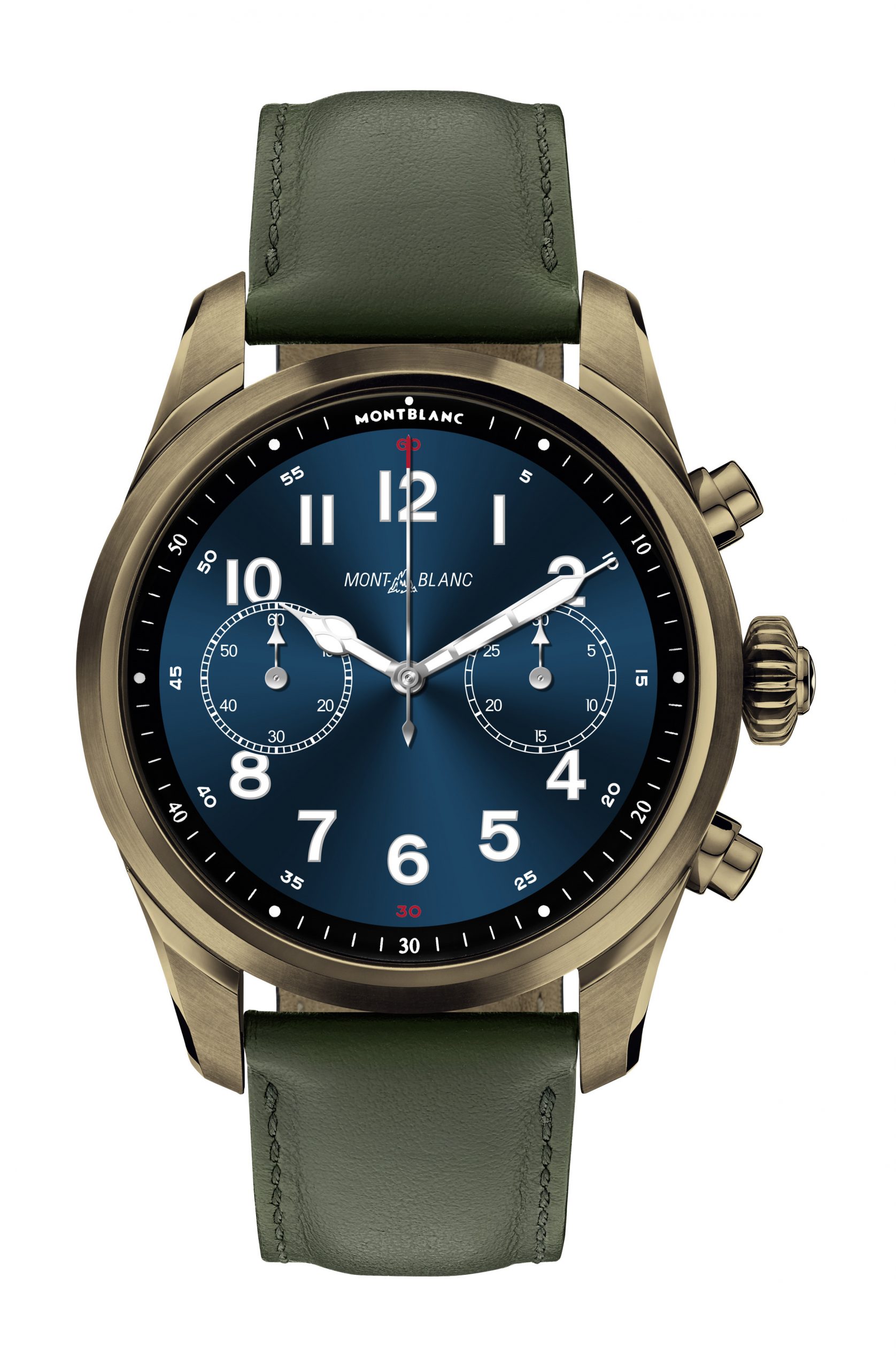 Montblanc Summit 2+ luxury timepiece - detailed view