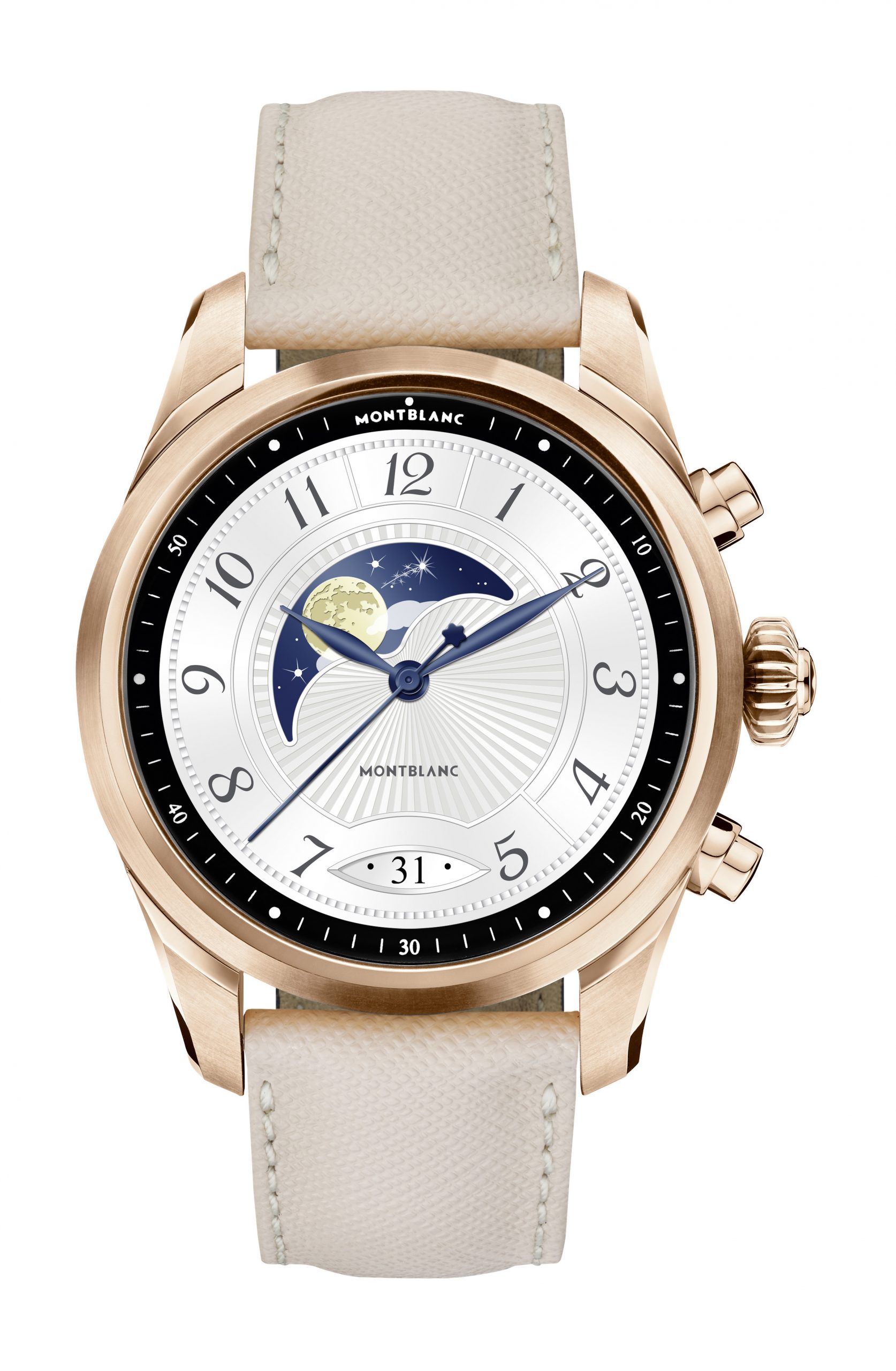 Montblanc Summit 2+ luxury timepiece - detailed view