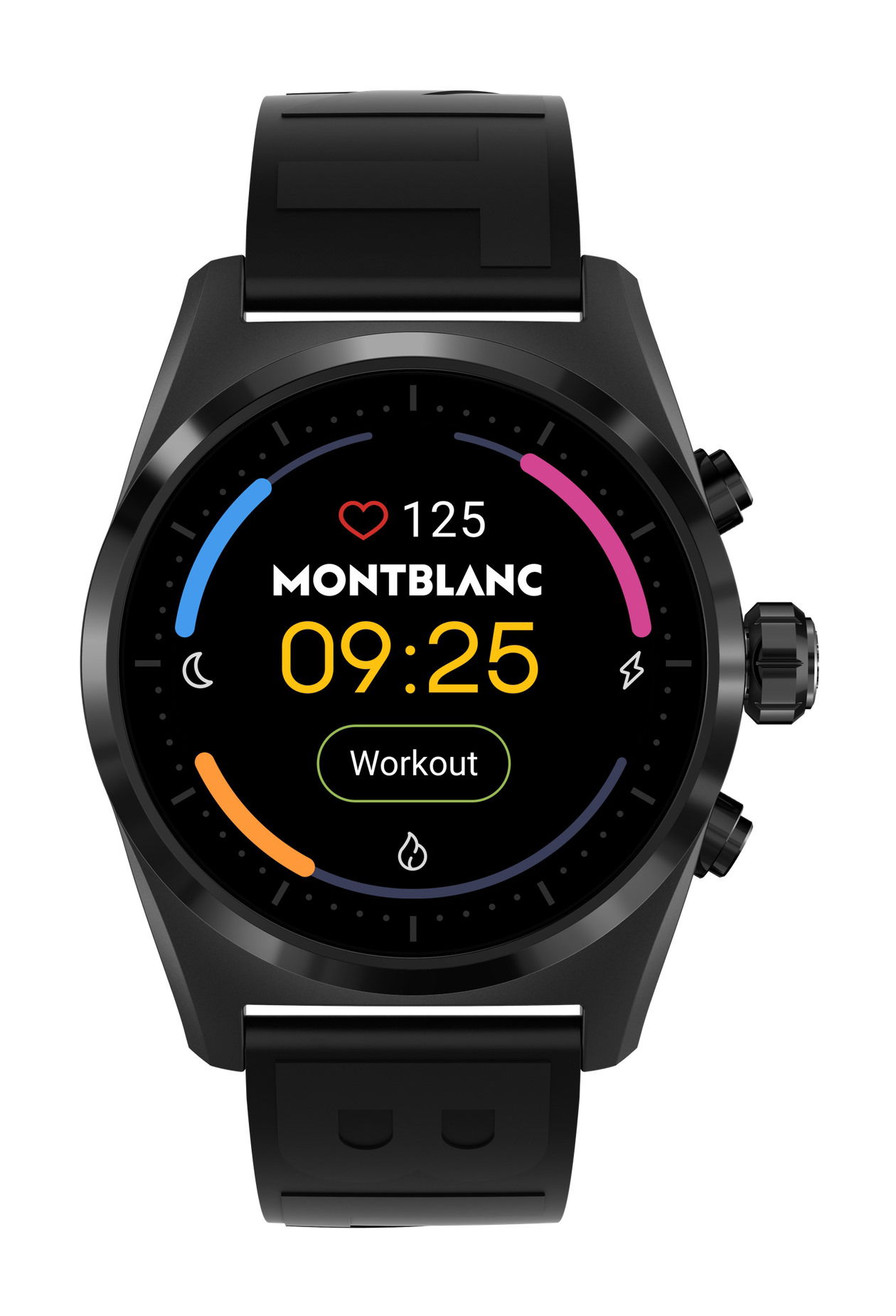 Montblanc Summit Lite luxury timepiece - detailed view