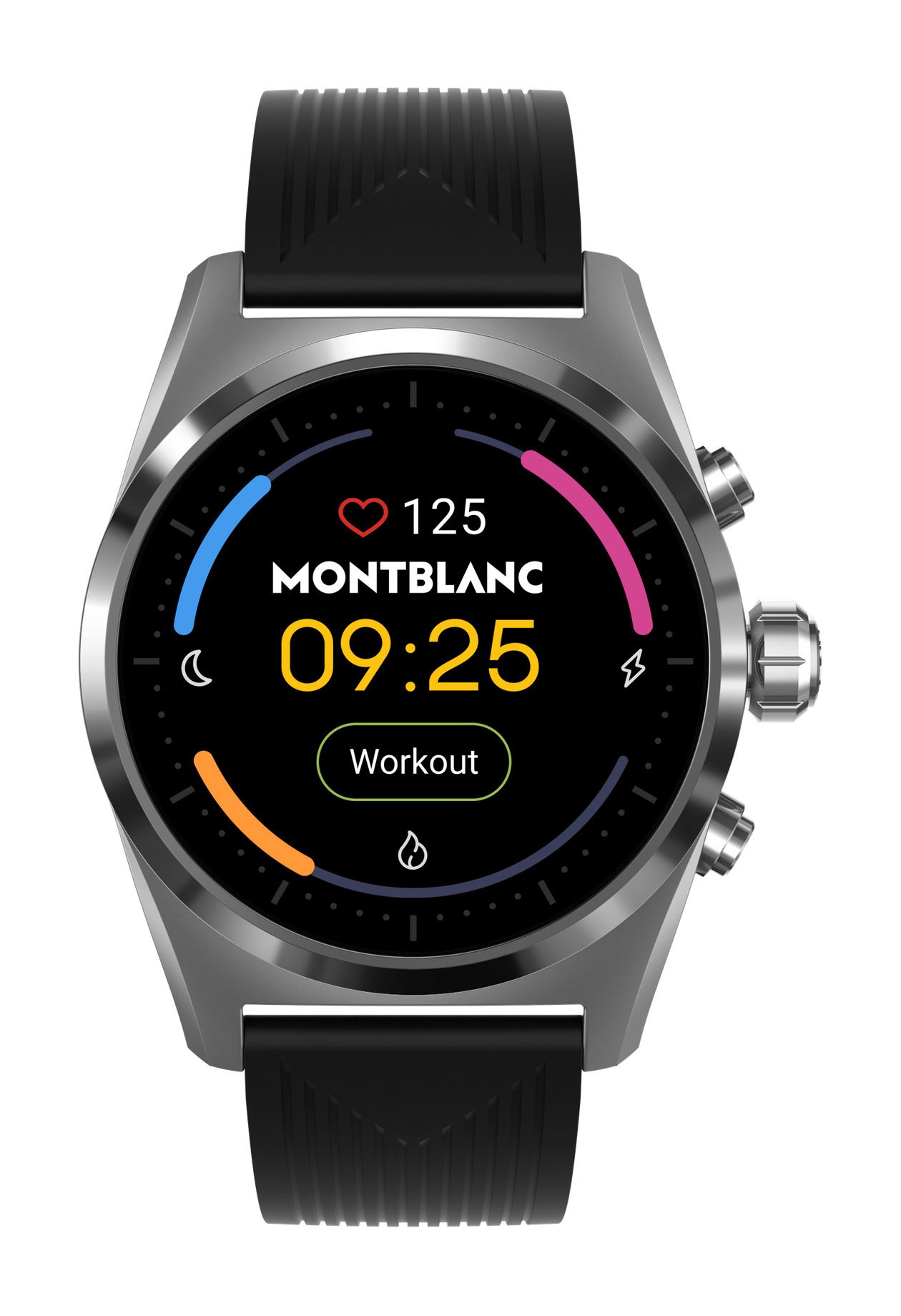 Montblanc Summit Lite luxury timepiece - detailed view